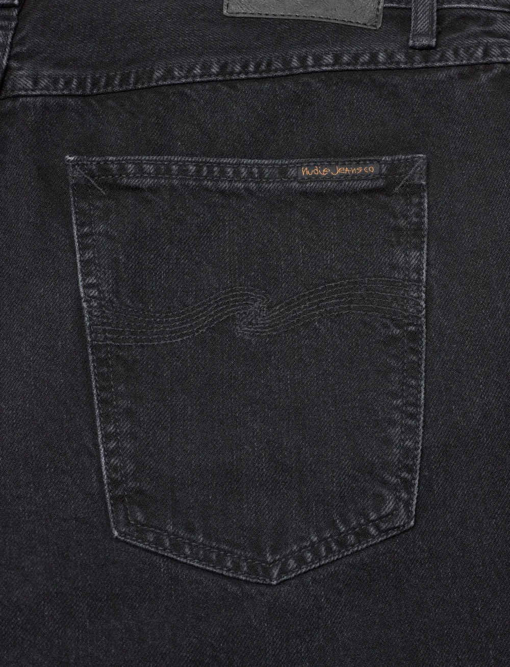 Nudie Jeans - Tuff Tony Black Vintage - alt laienevad teksad - black vintage - 5