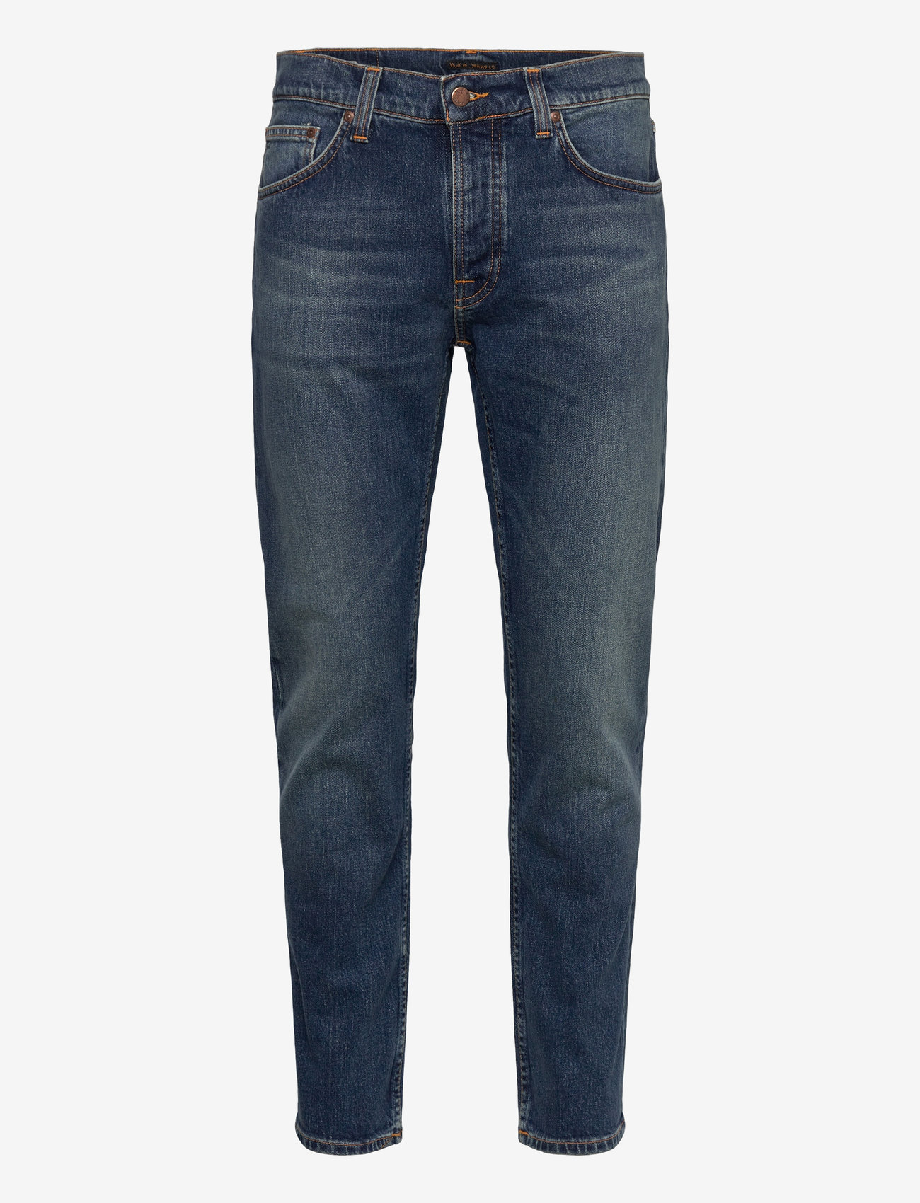 Nudie Jeans - Solid Ollie Wild Blue - tavalised teksad - wild blue - 1