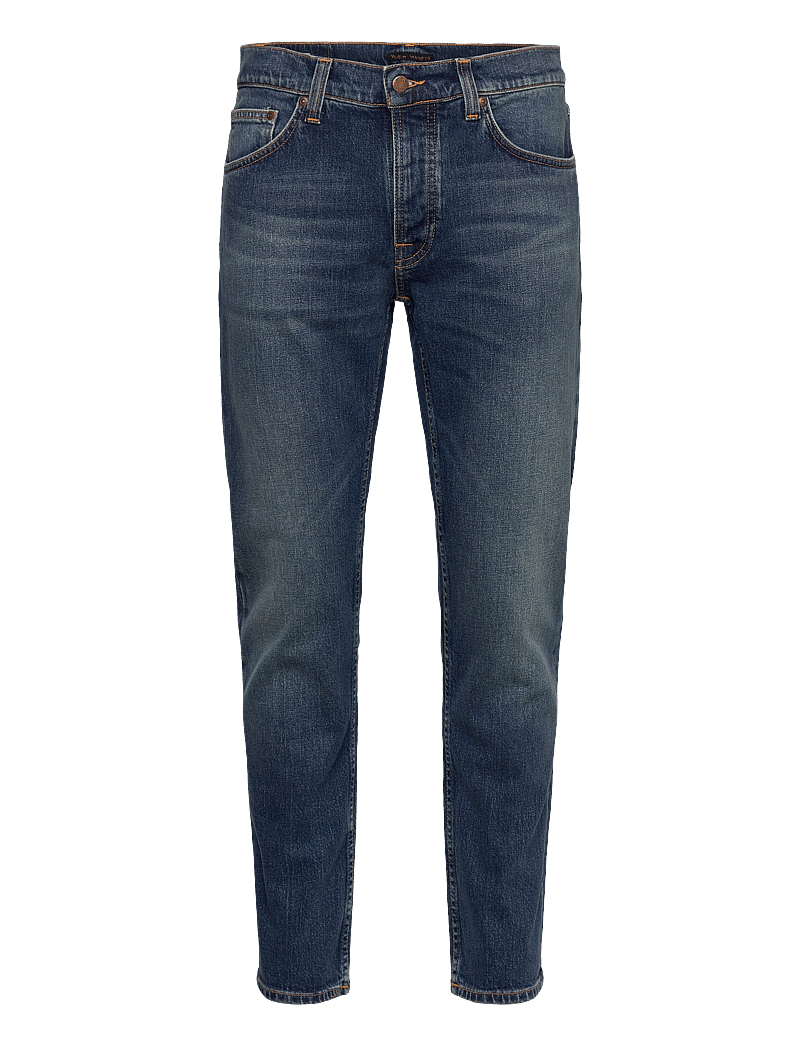 Nudie Jeans - Solid Ollie Wild Blue - tavalised teksad - wild blue - 1
