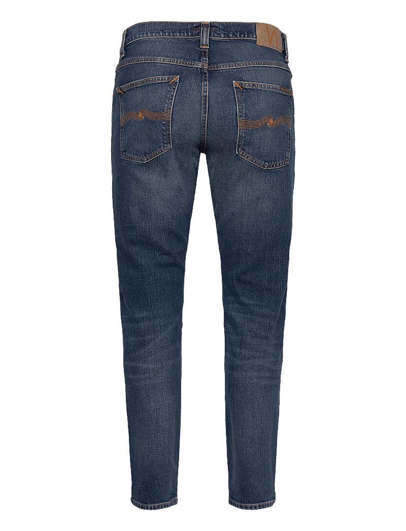 Nudie Jeans - Solid Ollie Wild Blue - tavalised teksad - wild blue - 2