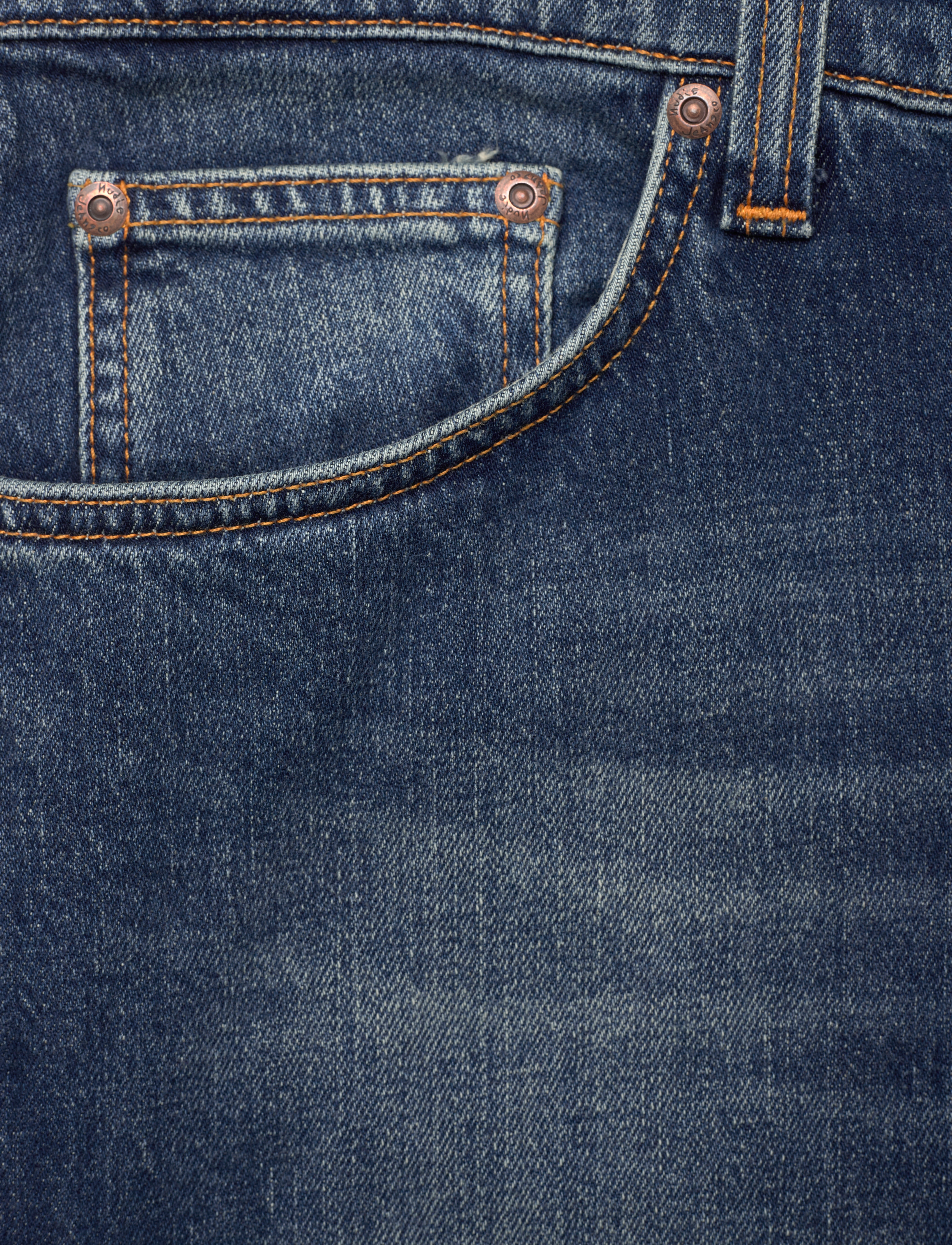 Nudie Jeans - Solid Ollie Wild Blue - regular jeans - wild blue - 4