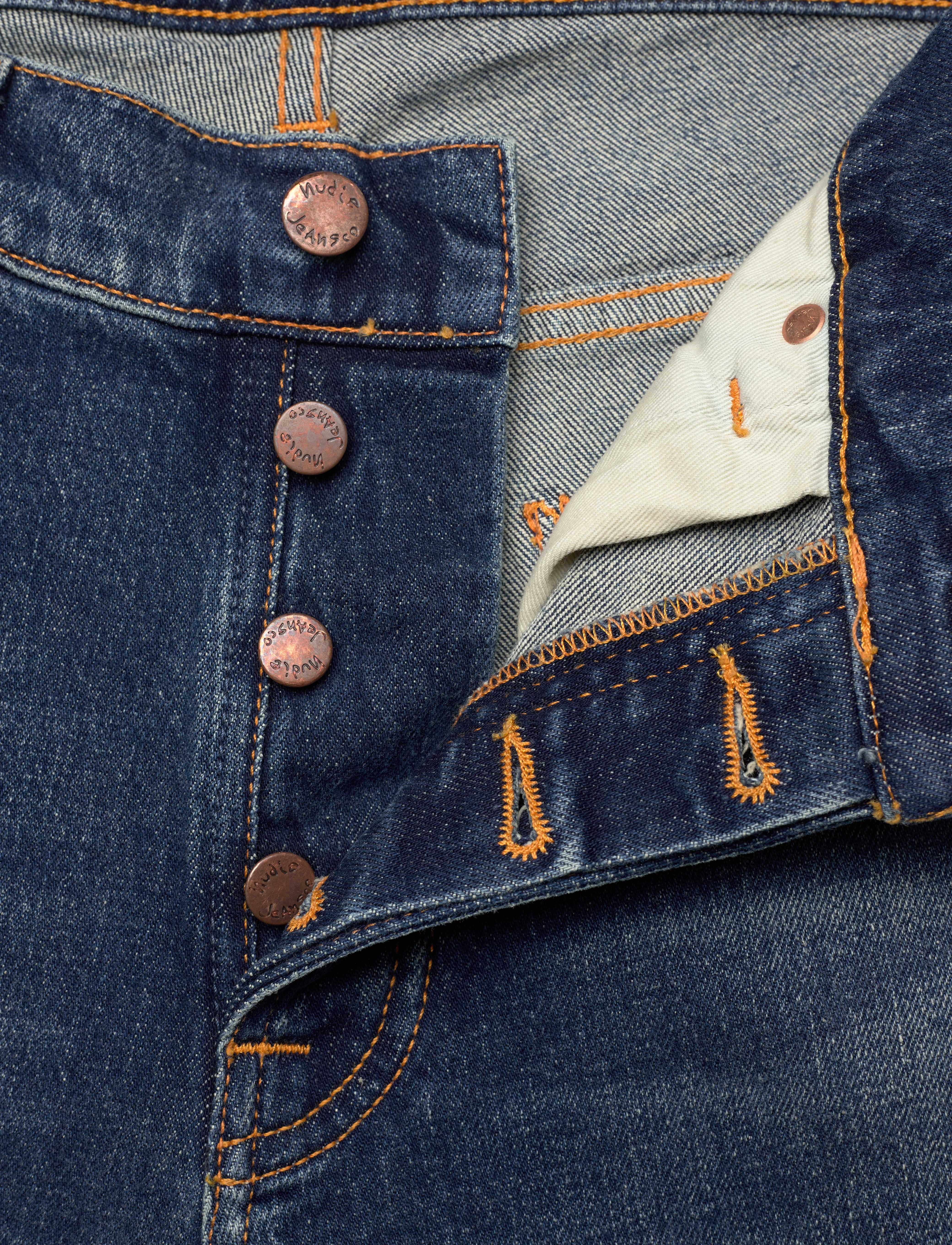 Nudie Jeans - Solid Ollie Wild Blue - regular jeans - wild blue - 5