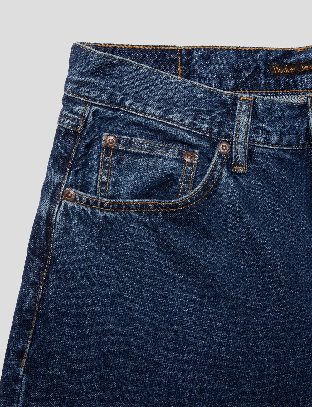 Nudie Jeans - Tuff Tony Evening Jazz - alt laienevad teksad - evening jazz - 3