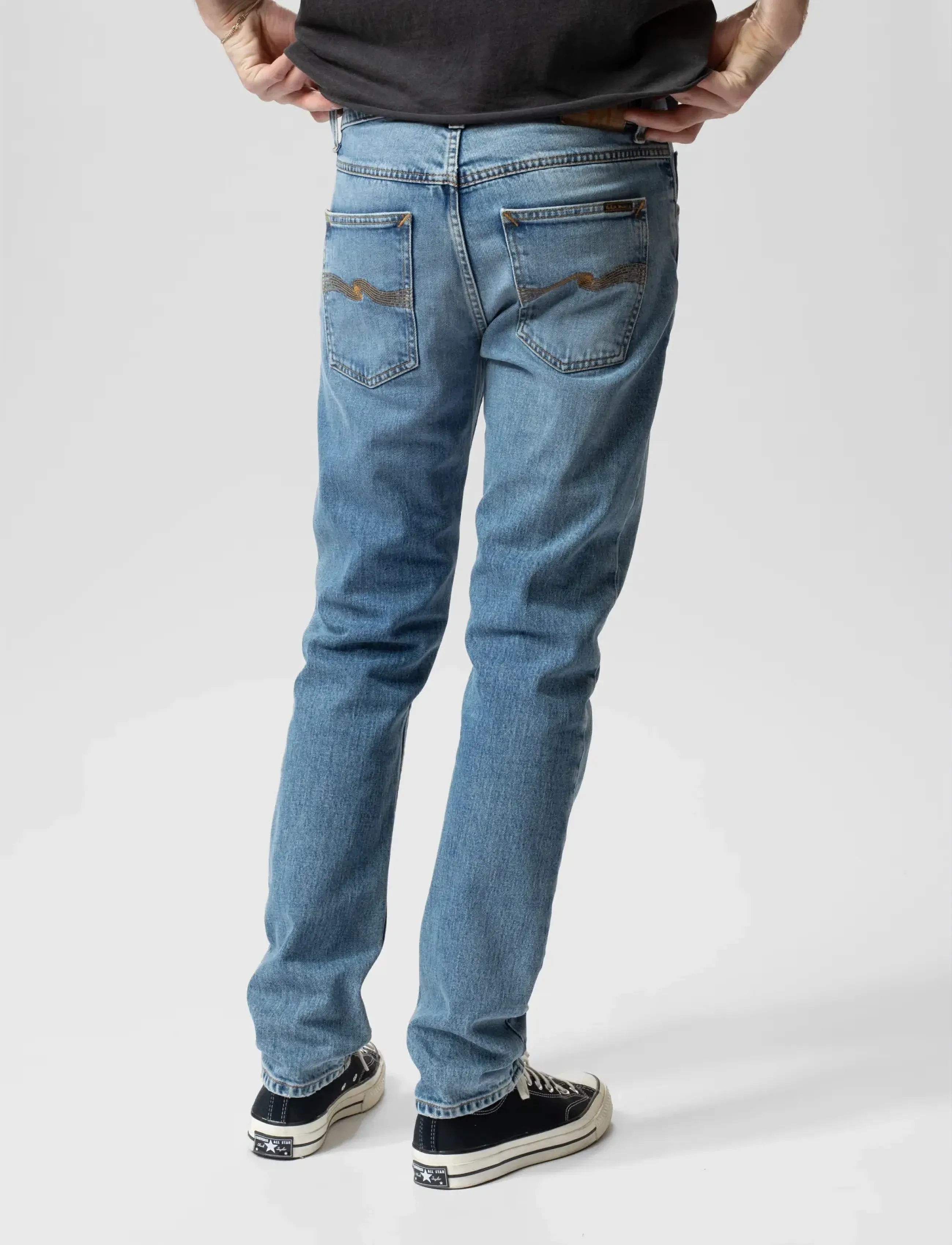 Nudie Jeans - Solid Ollie Worn Vintage - slim jeans - worn vintage - 3