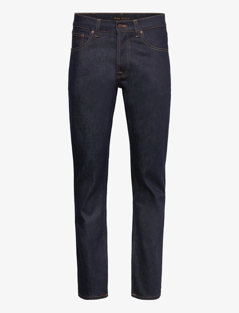 Nudie Jeans - Solid Ollie Dry Abyss - kitsad teksad - dry abyss - 1