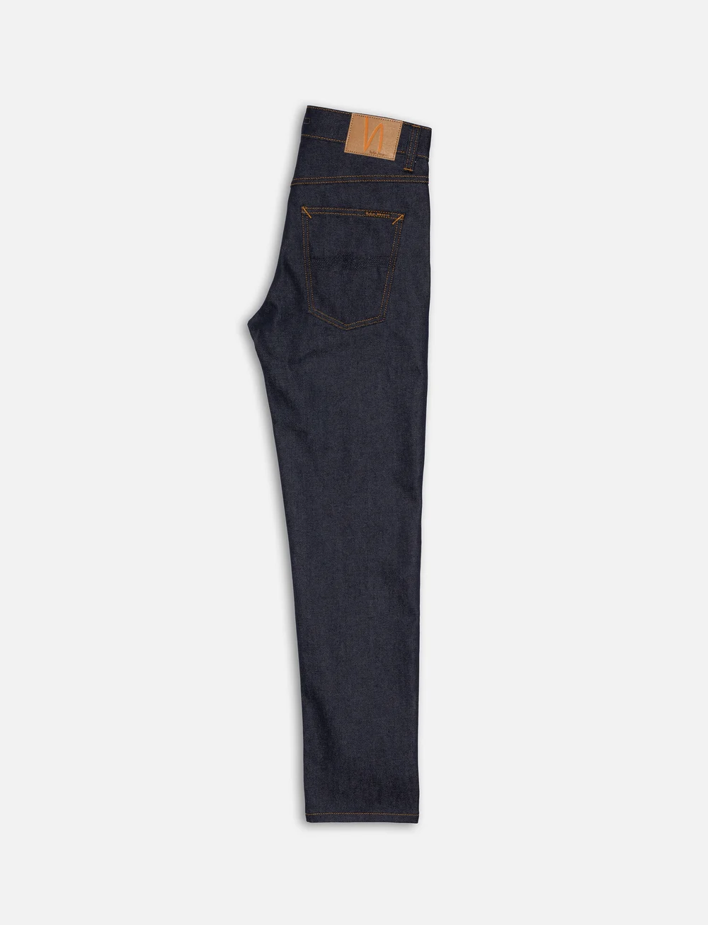 Nudie Jeans - Solid Ollie Dry Abyss - kitsad teksad - dry abyss - 0