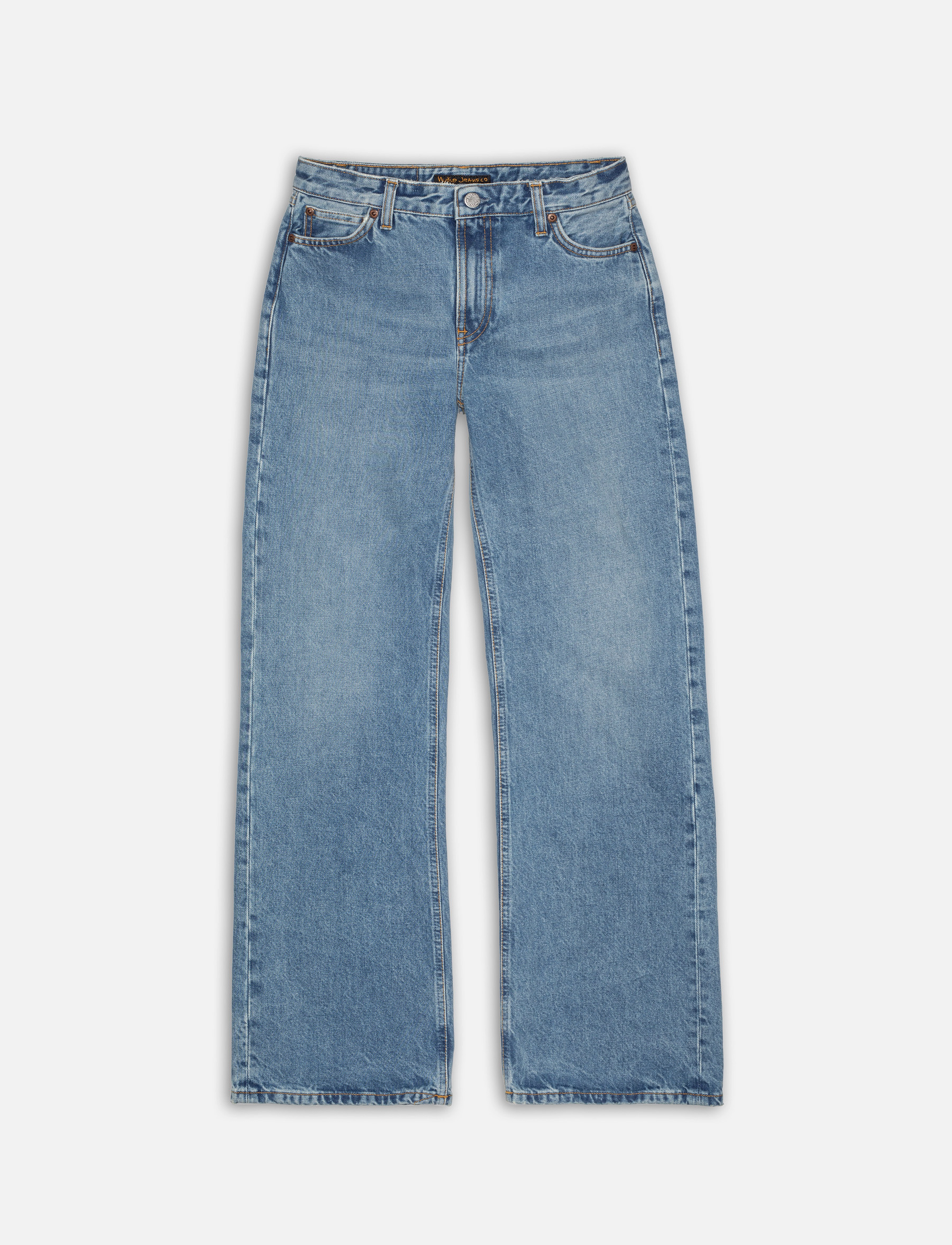 Nudie Jeans - Wide Heidi Worn Treasure - laia säärega teksad - worn treasure - 4
