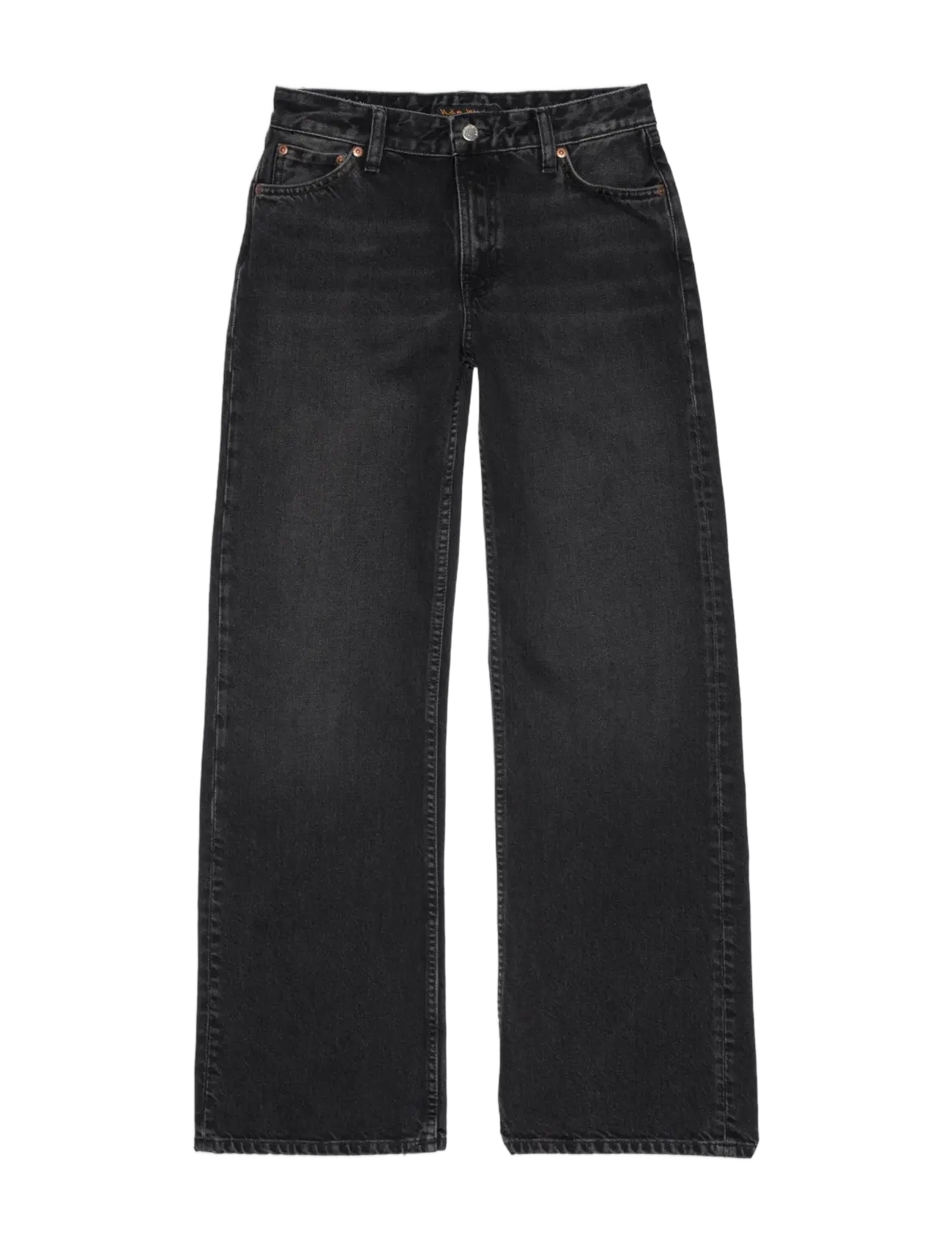 Nudie Jeans Wide Heidi Slow Black - Nudie Jeans - SLOW BLACK / black