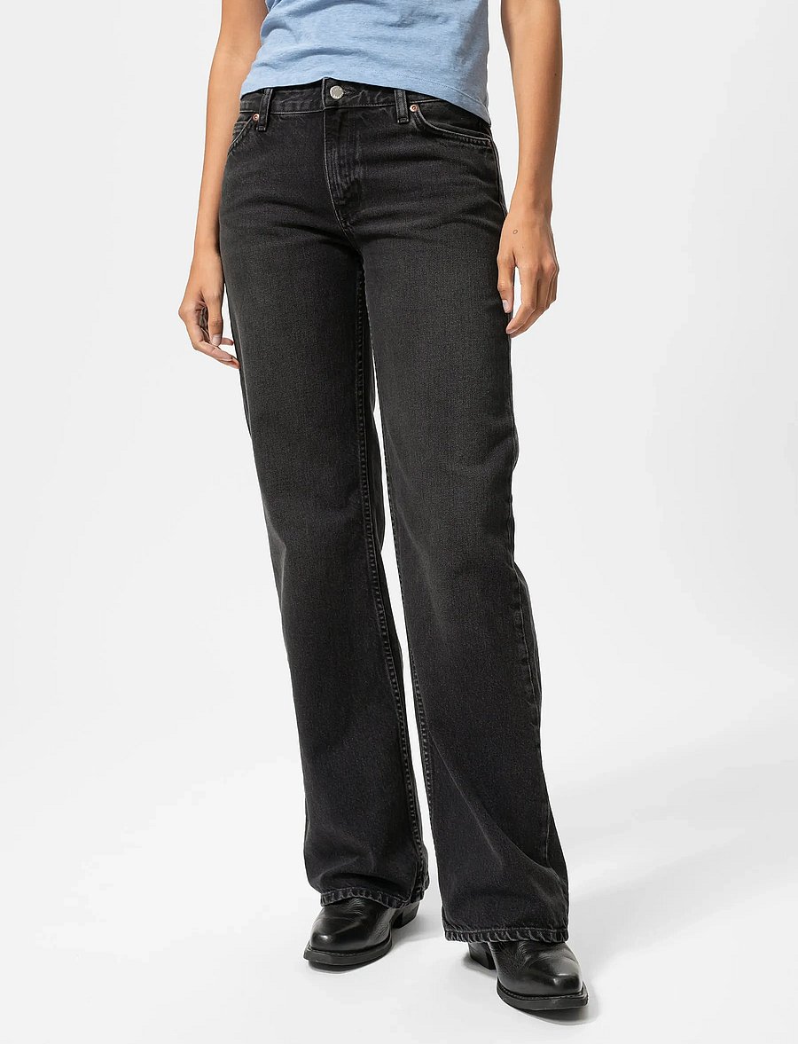 Nudie Jeans - Wide Heidi Slow Black - brede jeans - slow black - 3