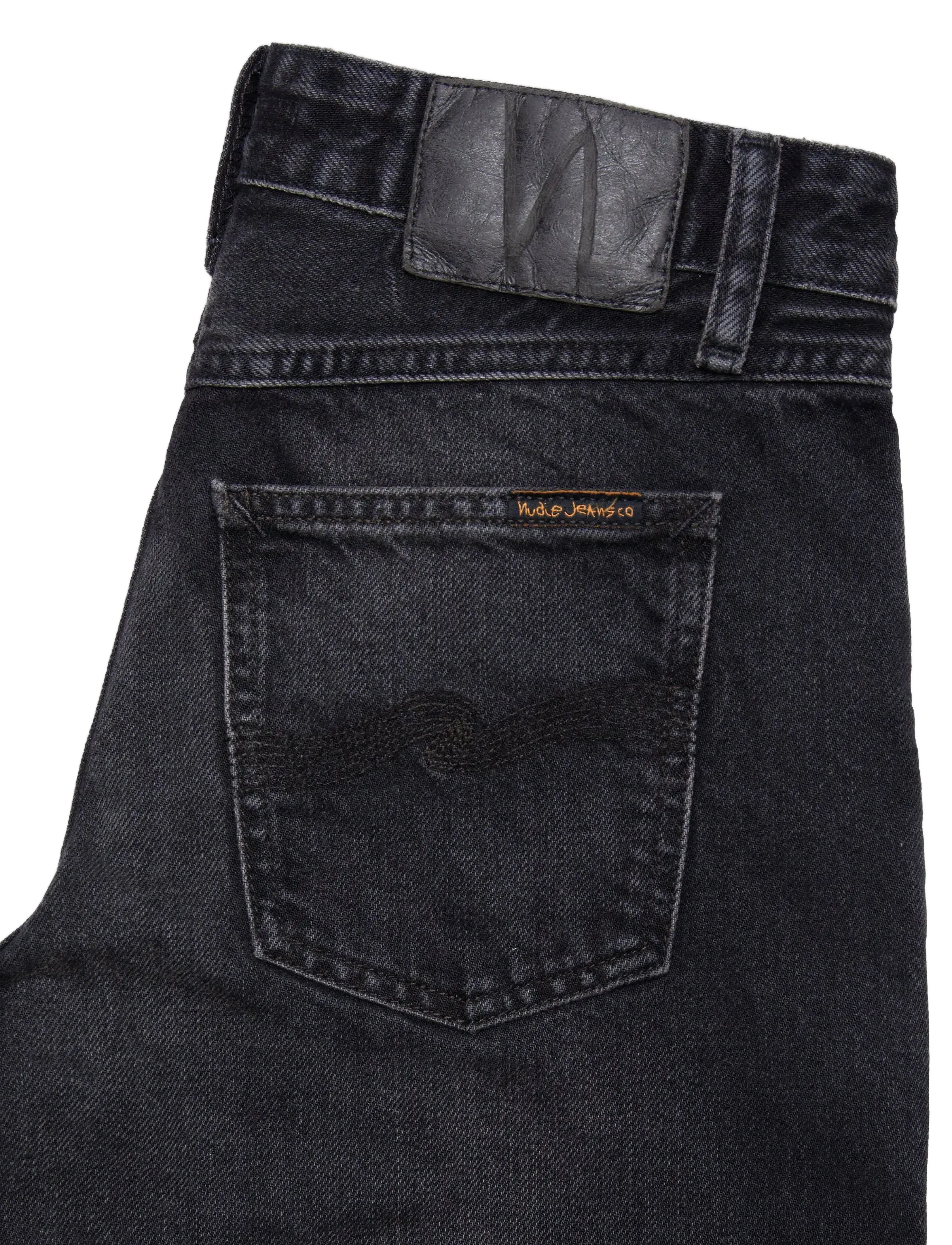 Nudie Jeans - Wide Heidi Slow Black - wide leg jeans - slow black - 4