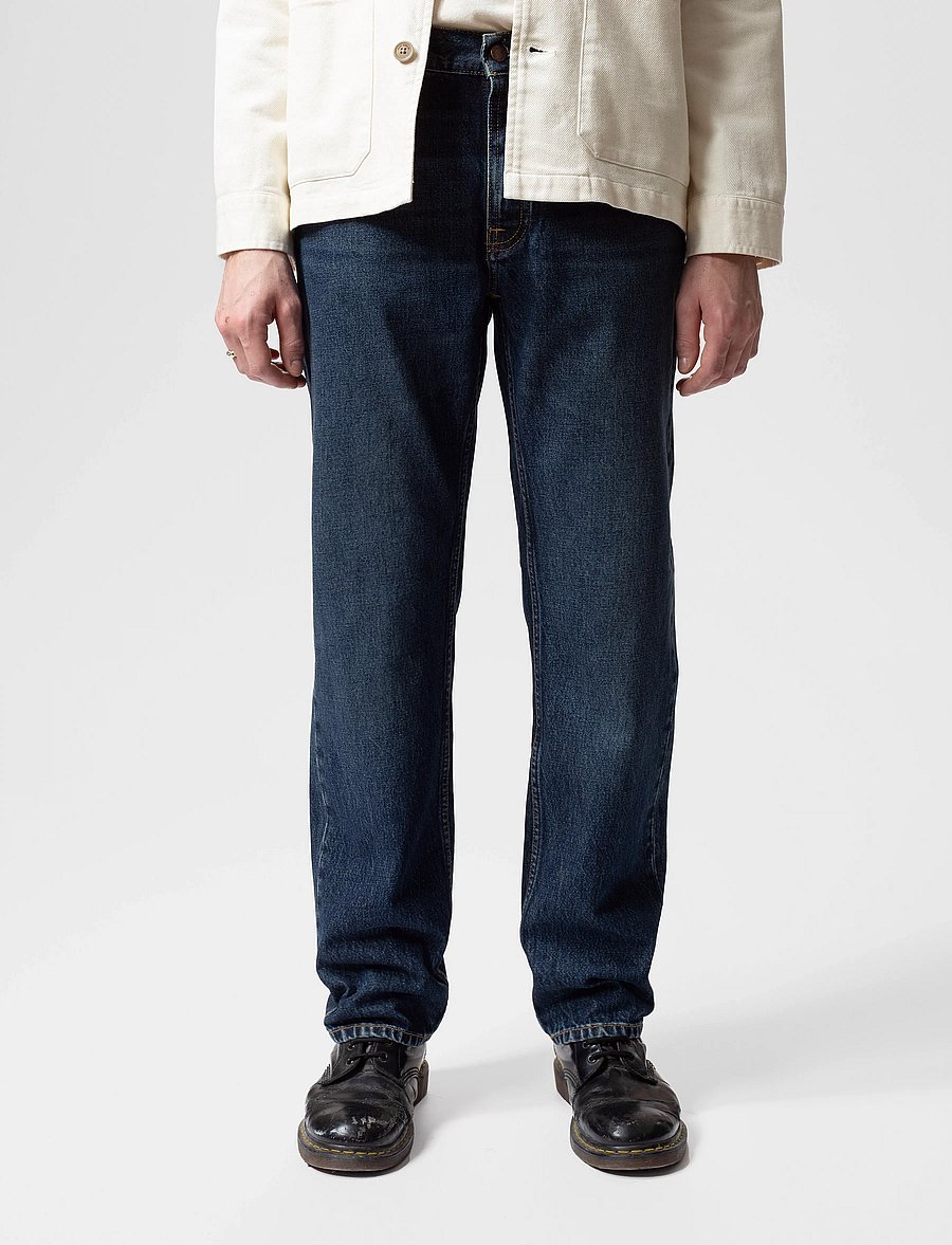 Nudie Jeans - Rad Rufus Blue Soil - tavalised teksad - blue soil - 3