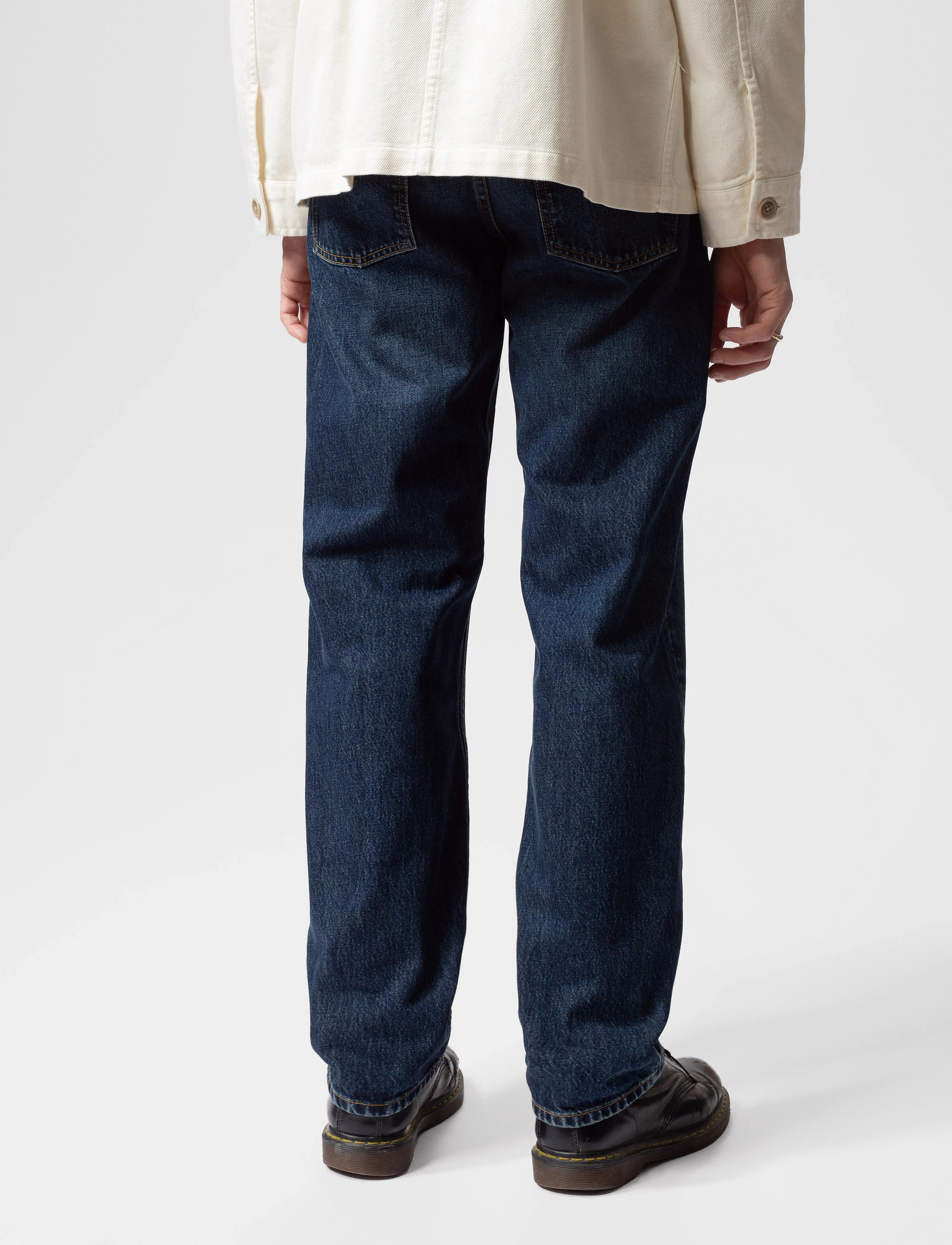 Nudie Jeans - Rad Rufus Blue Soil - tavalised teksad - blue soil - 4