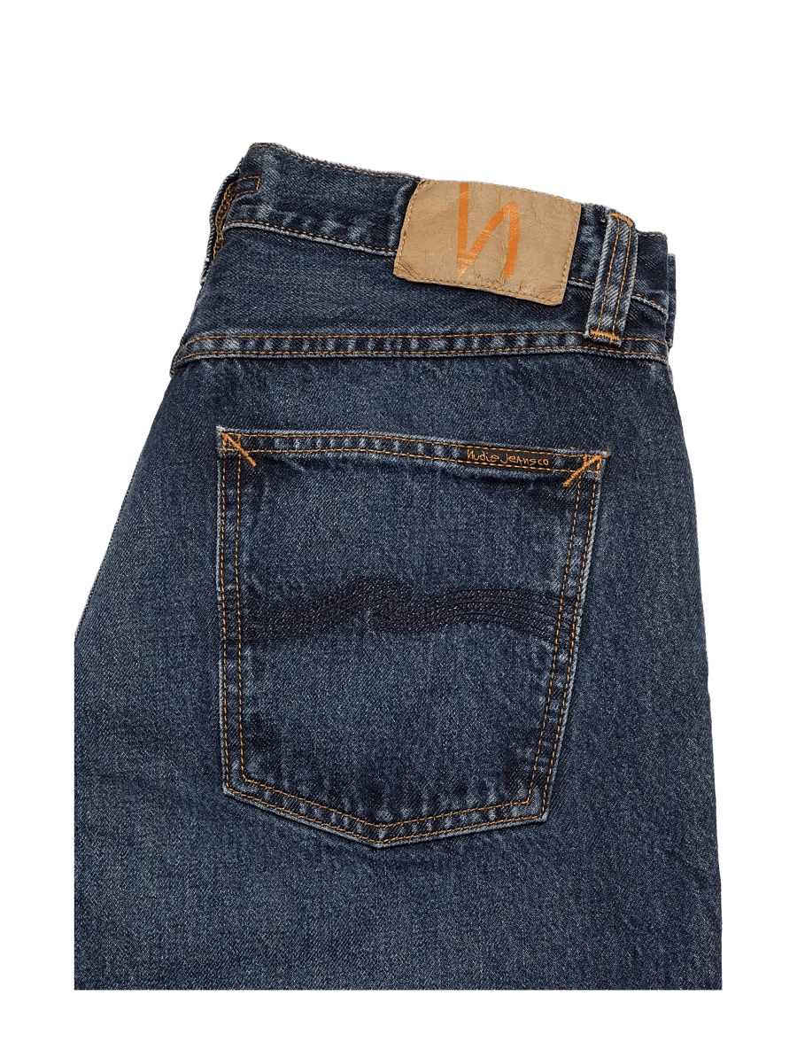 Nudie Jeans - Rad Rufus Blue Soil - tavalised teksad - blue soil - 2