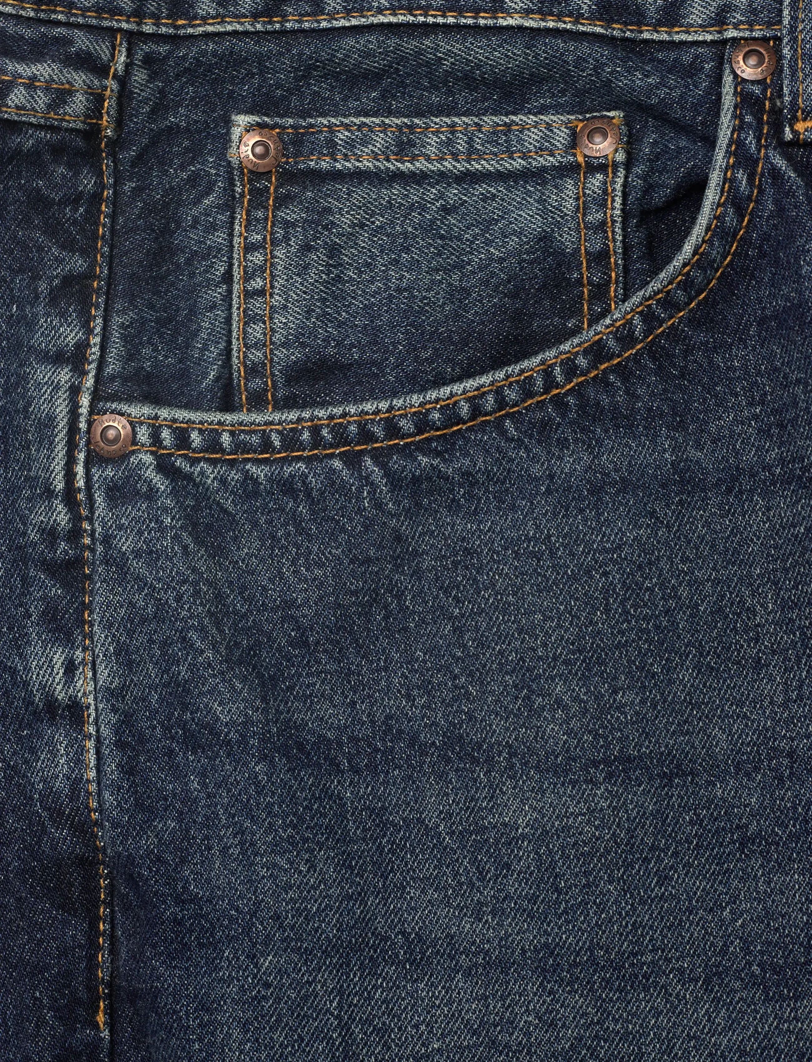 Nudie Jeans - Rad Rufus Blue Soil - tavalised teksad - blue soil - 5
