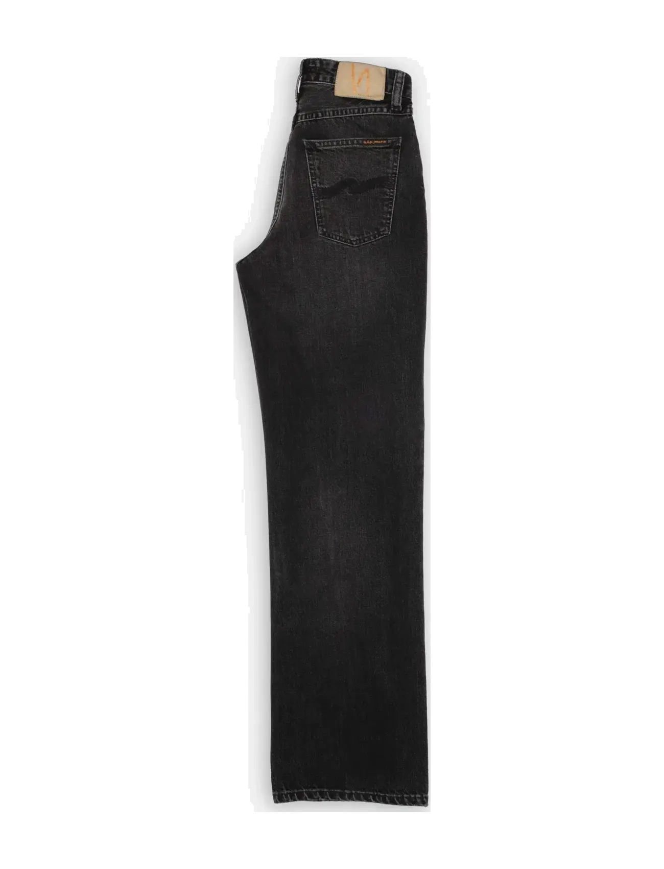 Nudie Jeans - Clean Eileen Black Crosshatch - straight jeans - black crosshatch - 2