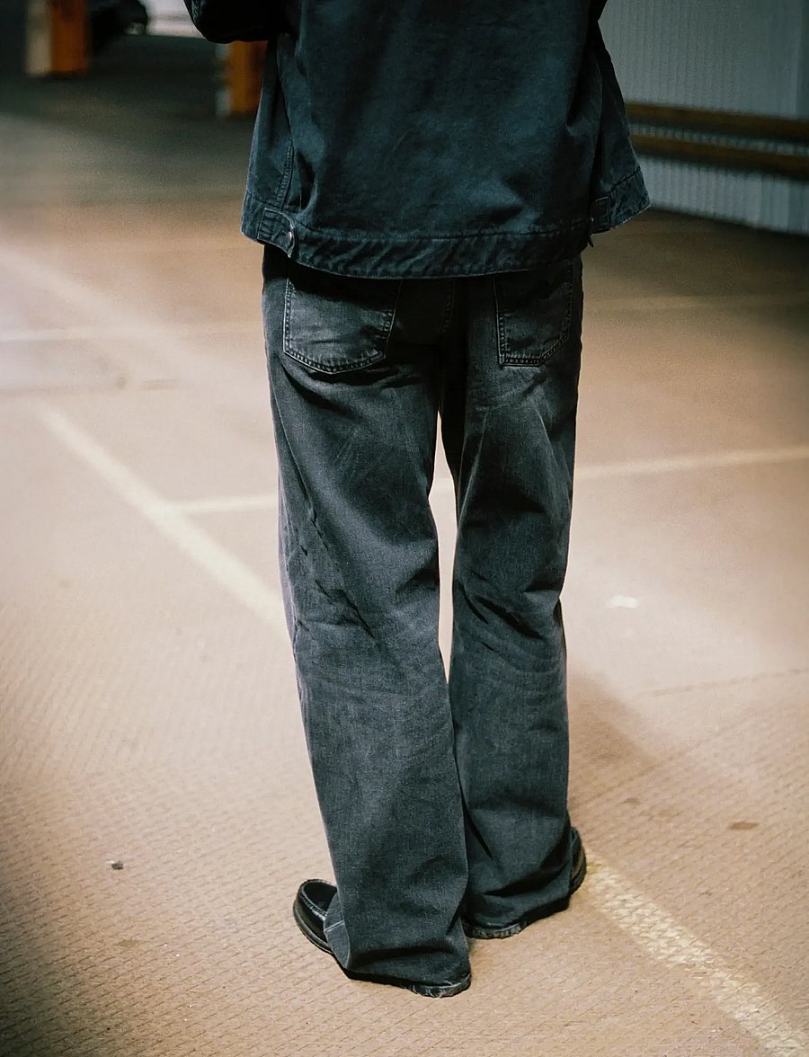 Nudie Jeans - Loud Larry Black Storm - black storm - 3