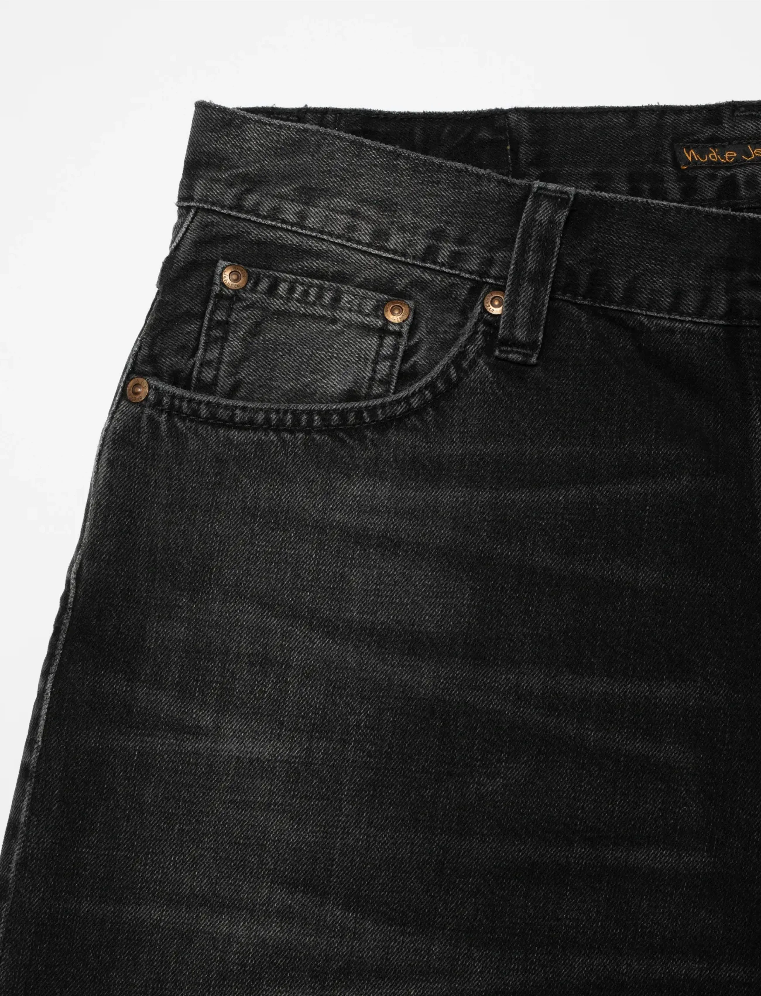 Nudie Jeans - Loud Larry Black Storm - black storm - 4