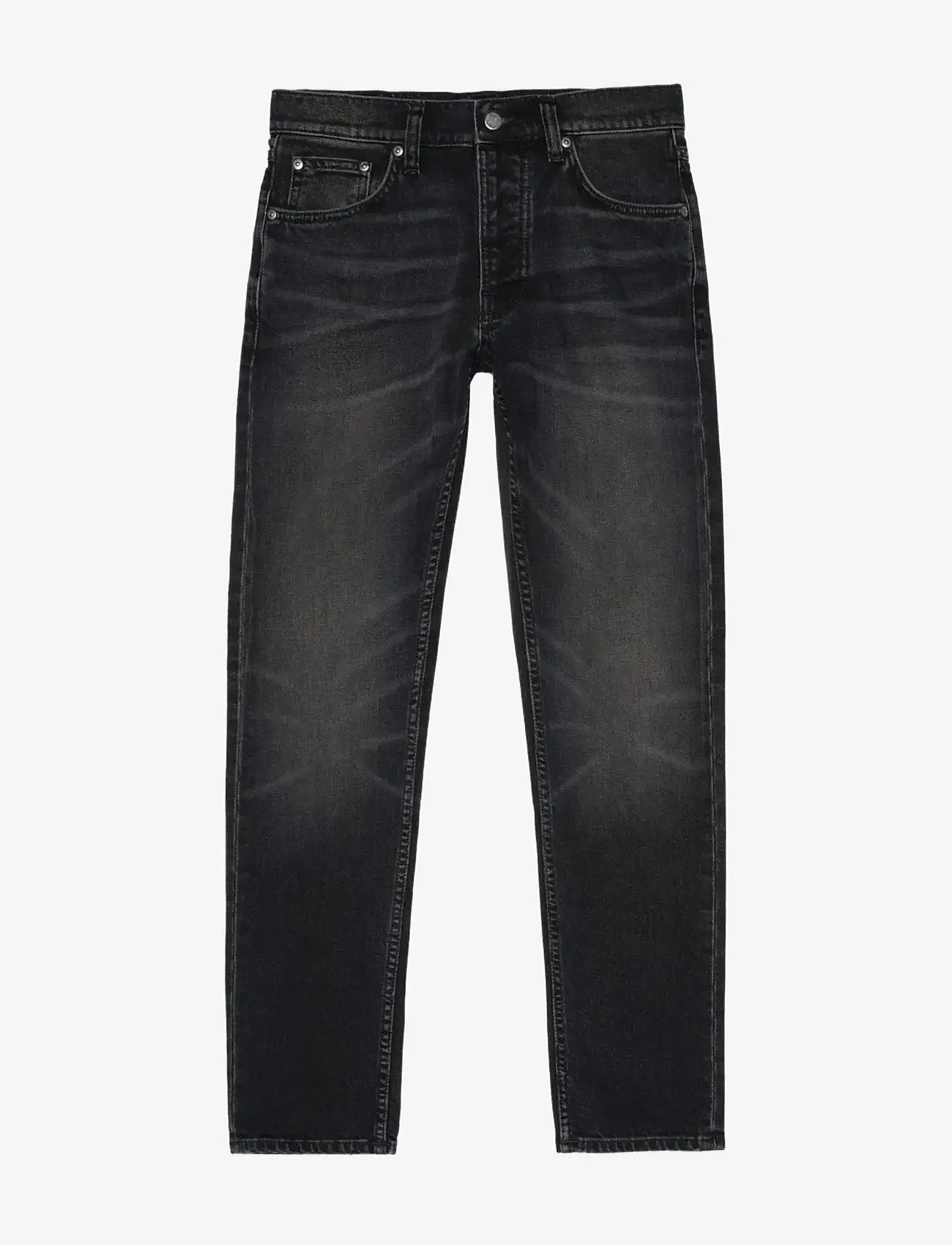 Nudie Jeans - Solid Ollie Black Force - kitsad teksad - black force - 1