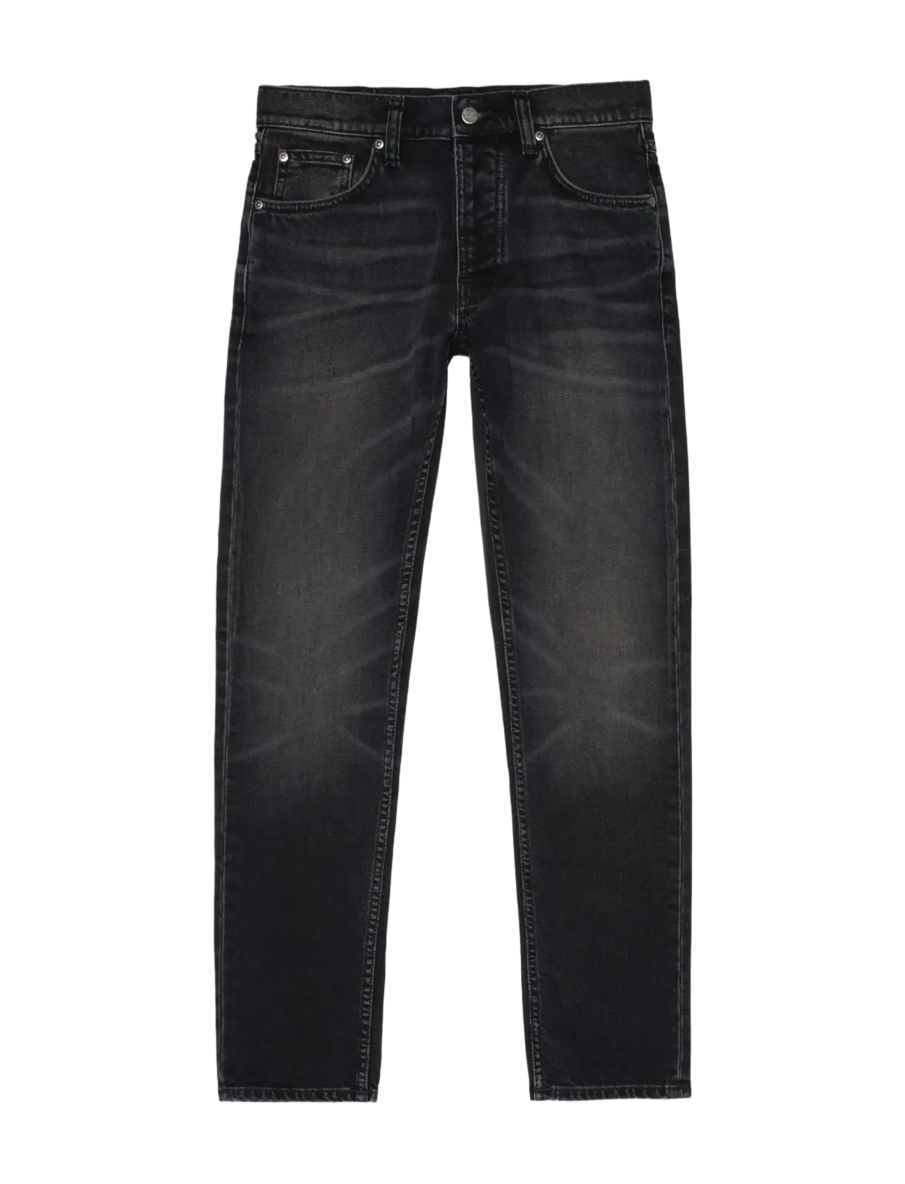 Nudie Jeans Solid Ollie Black Force - Jeans - BLACK FORCE / black