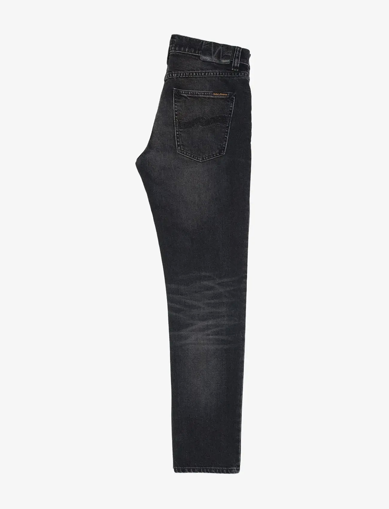 Nudie Jeans - Solid Ollie Black Force - kitsad teksad - black force - 2