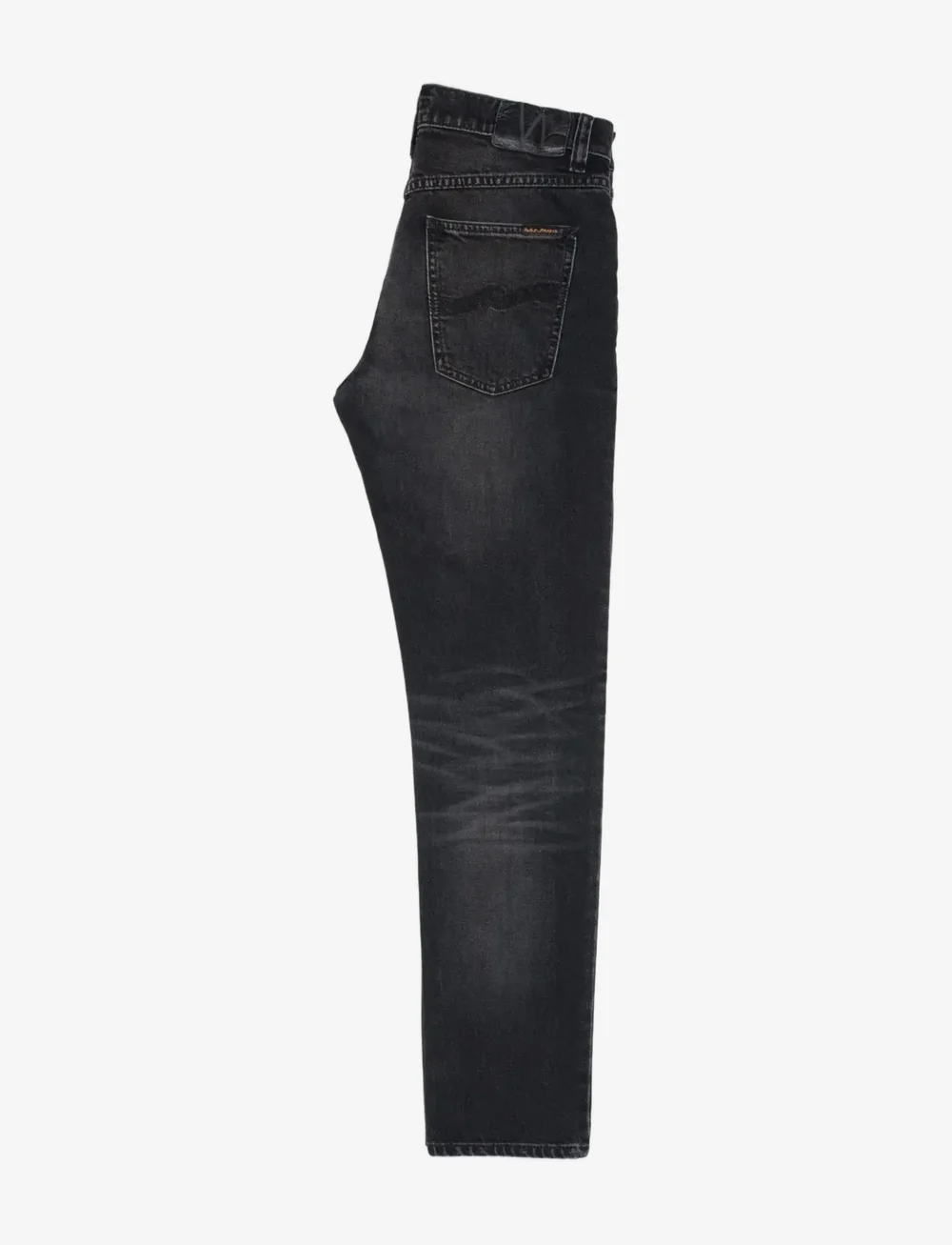 Nudie Jeans - Solid Ollie Black Force - kitsad teksad - black force - 2