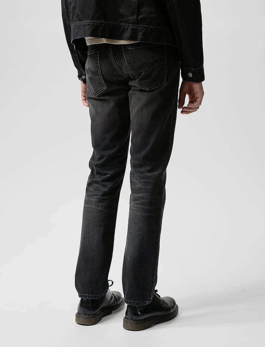 Nudie Jeans - Solid Ollie Black Force - black force - 3