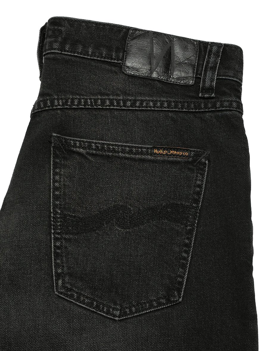 Nudie Jeans - Solid Ollie Black Force - black force - 4