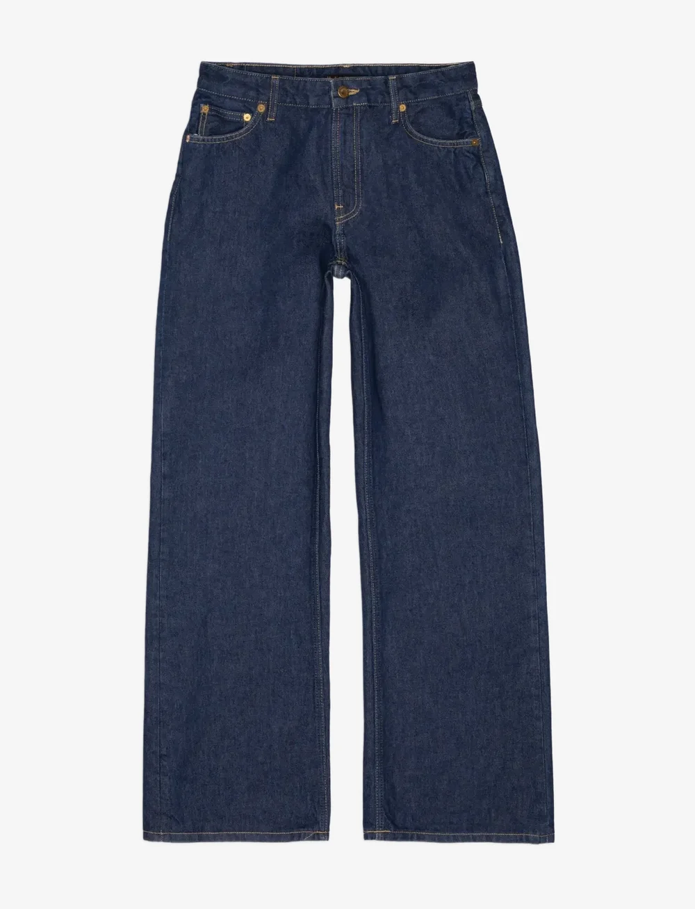 Nudie Jeans - Wide Heidi Classic Blue - pantalons larges - classic blue - 1
