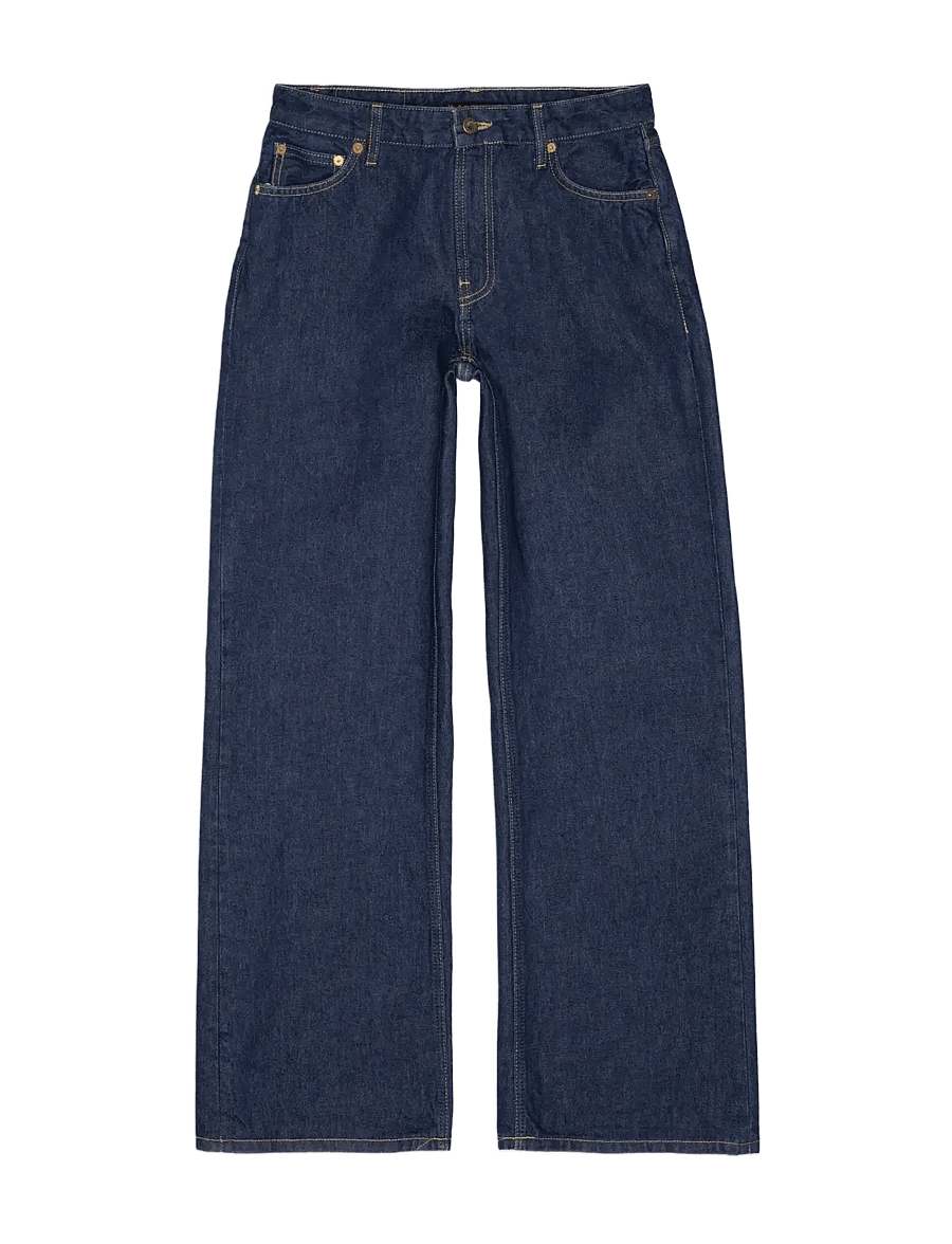 Nudie Jeans - Wide Heidi Classic Blue - hosen mit weitem bein - classic blue - 1