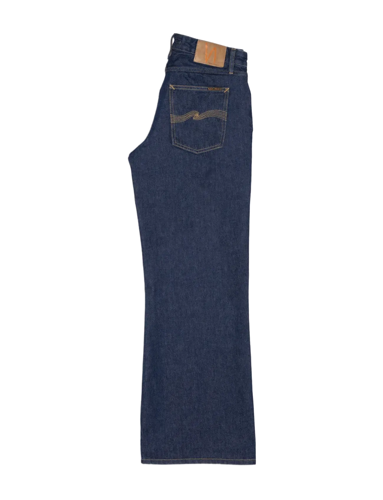 Nudie Jeans - Wide Heidi Classic Blue - hosen mit weitem bein - classic blue - 2