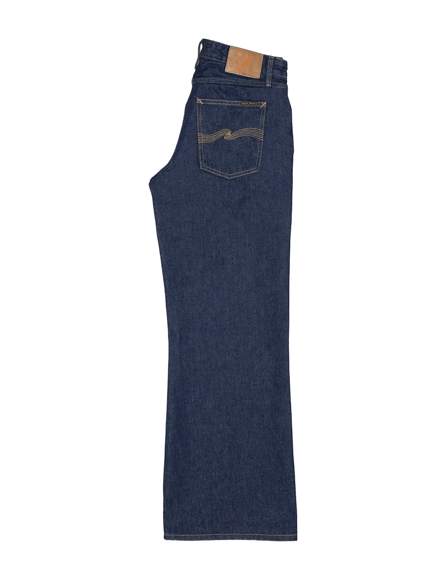 Nudie Jeans - Wide Heidi Classic Blue - hosen mit weitem bein - classic blue - 2