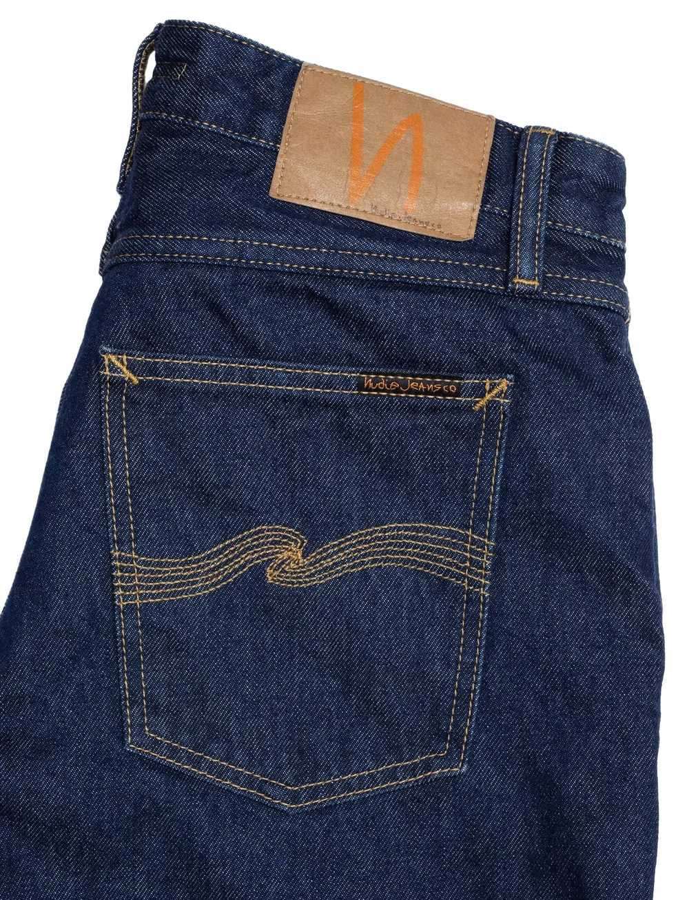 Nudie Jeans - Wide Heidi Classic Blue - pantalons larges - classic blue - 4