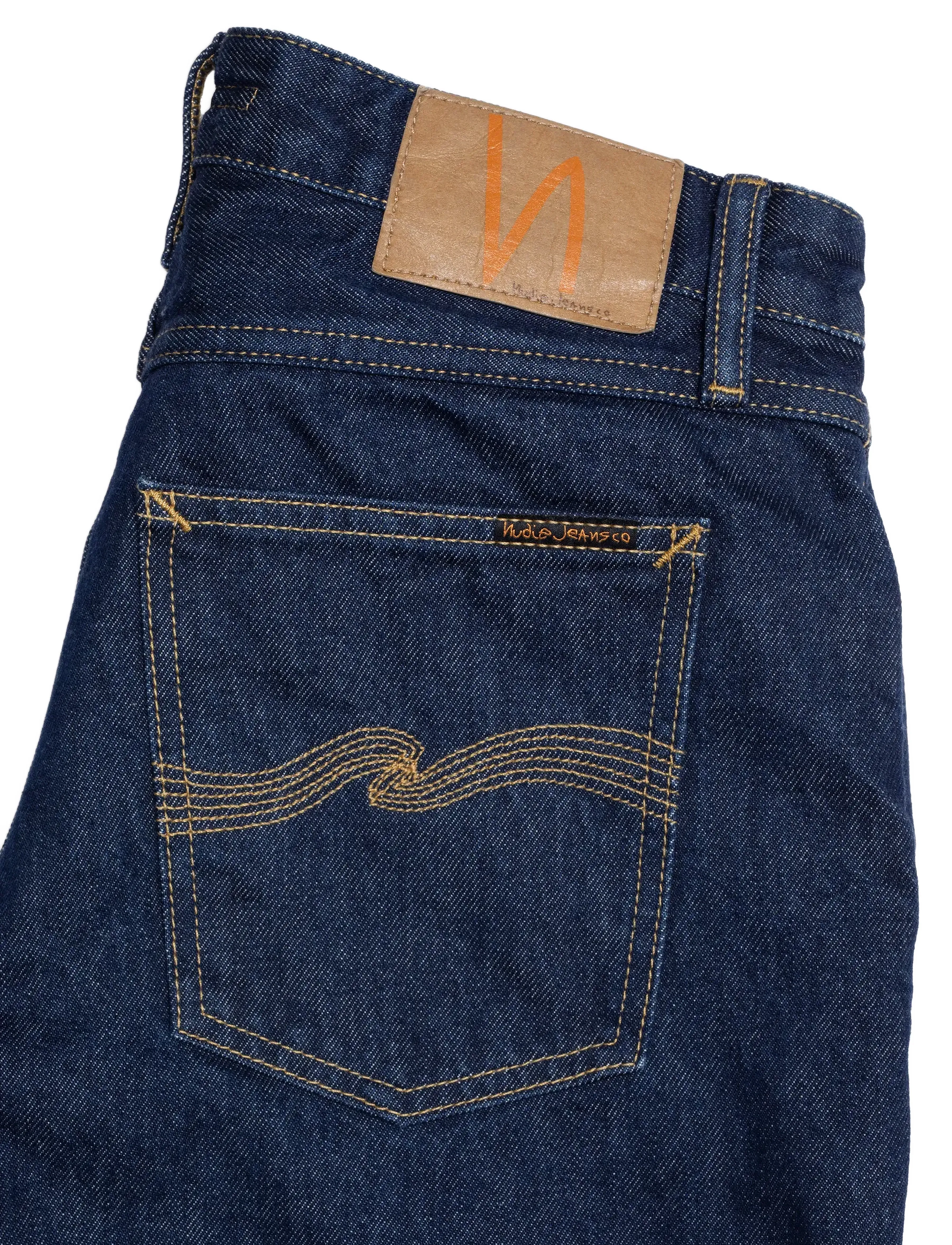 Nudie Jeans - Wide Heidi Classic Blue - hosen mit weitem bein - classic blue - 4