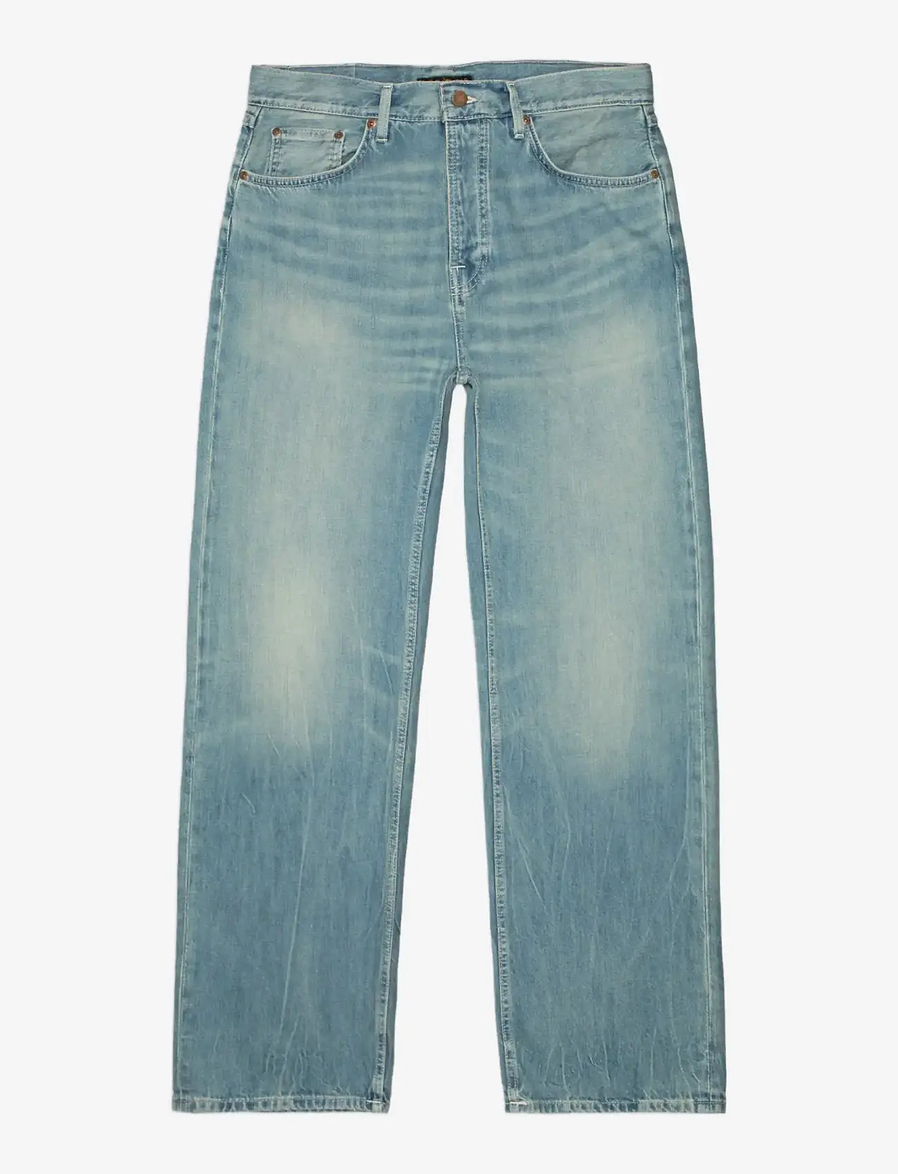 Nudie Jeans - Tuff Tony Drift Wood - loose jeans - drift wood - 1
