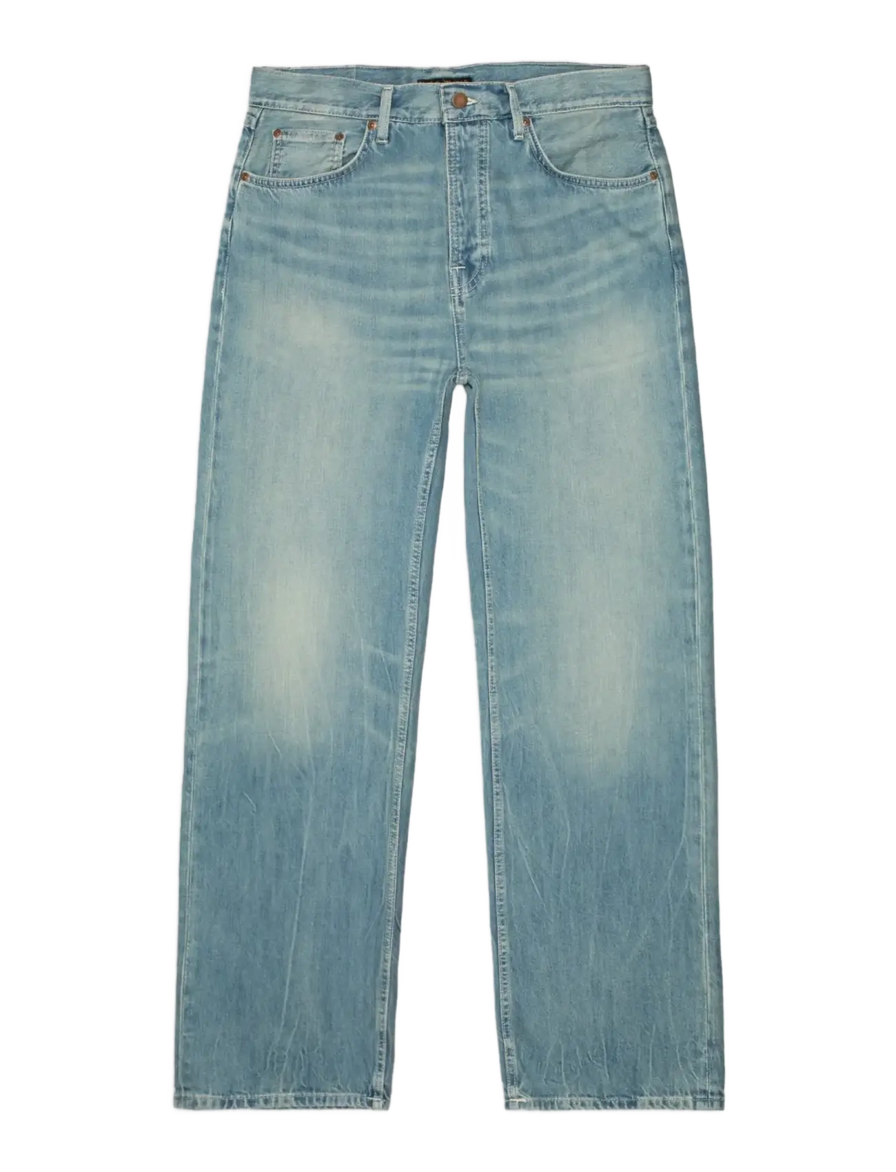 Nudie Jeans Tuff Tony Drift Wood - Alt laienevad teksad - DRIFT WOOD / blue