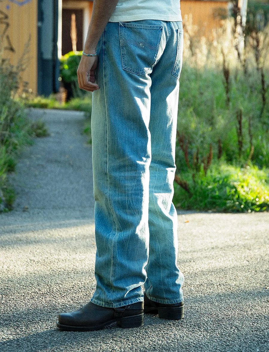 Nudie Jeans - Tuff Tony Drift Wood - loose jeans - drift wood - 3