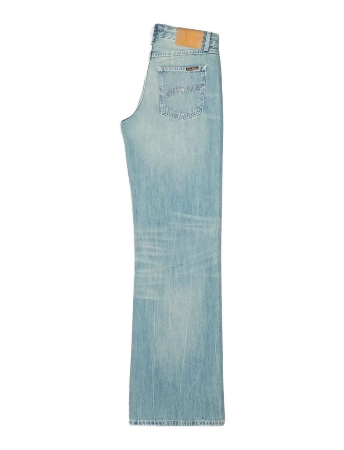 Nudie Jeans - Wide Heidi Drift Wood - laia säärega teksad - drift wood - 1