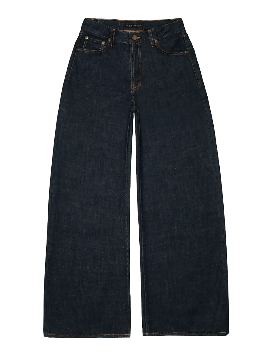 Nudie Jeans - Sonic Sue One Wash - hosen mit weitem bein - one wash - 1