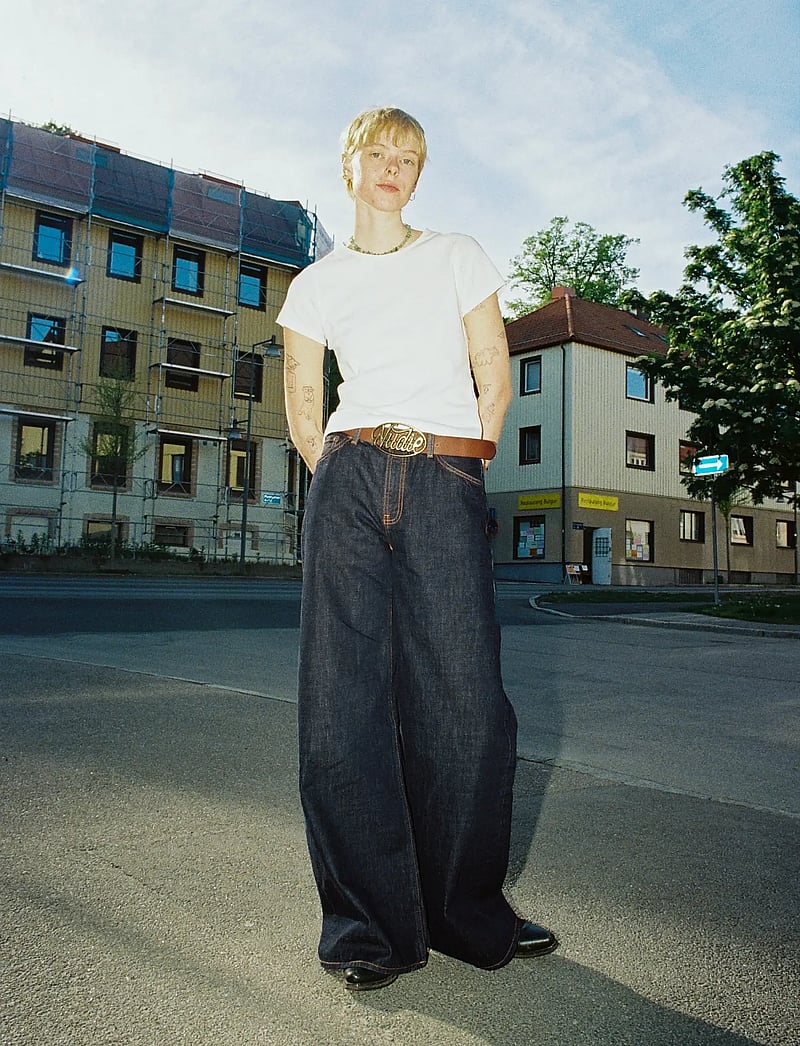 Nudie Jeans - Sonic Sue One Wash - brede jeans - one wash - 3