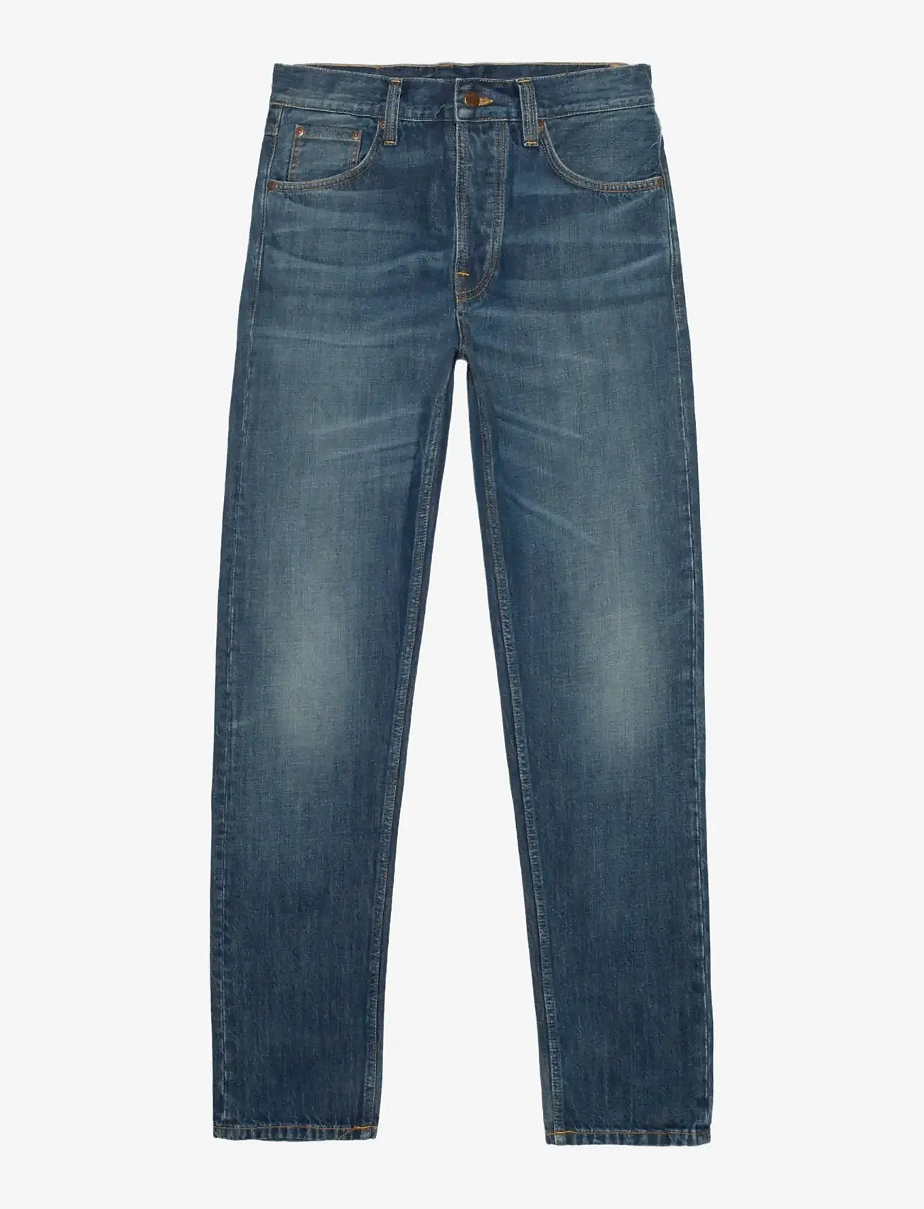 Nudie Jeans - Steady Eddie II Indigo Dew - tapered jeans - indigo dew - 0