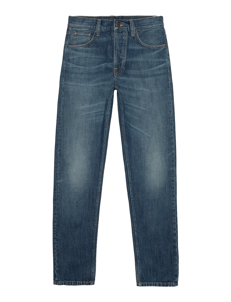 Nudie Jeans - Steady Eddie II Indigo Dew - tapered jeans - indigo dew - 0