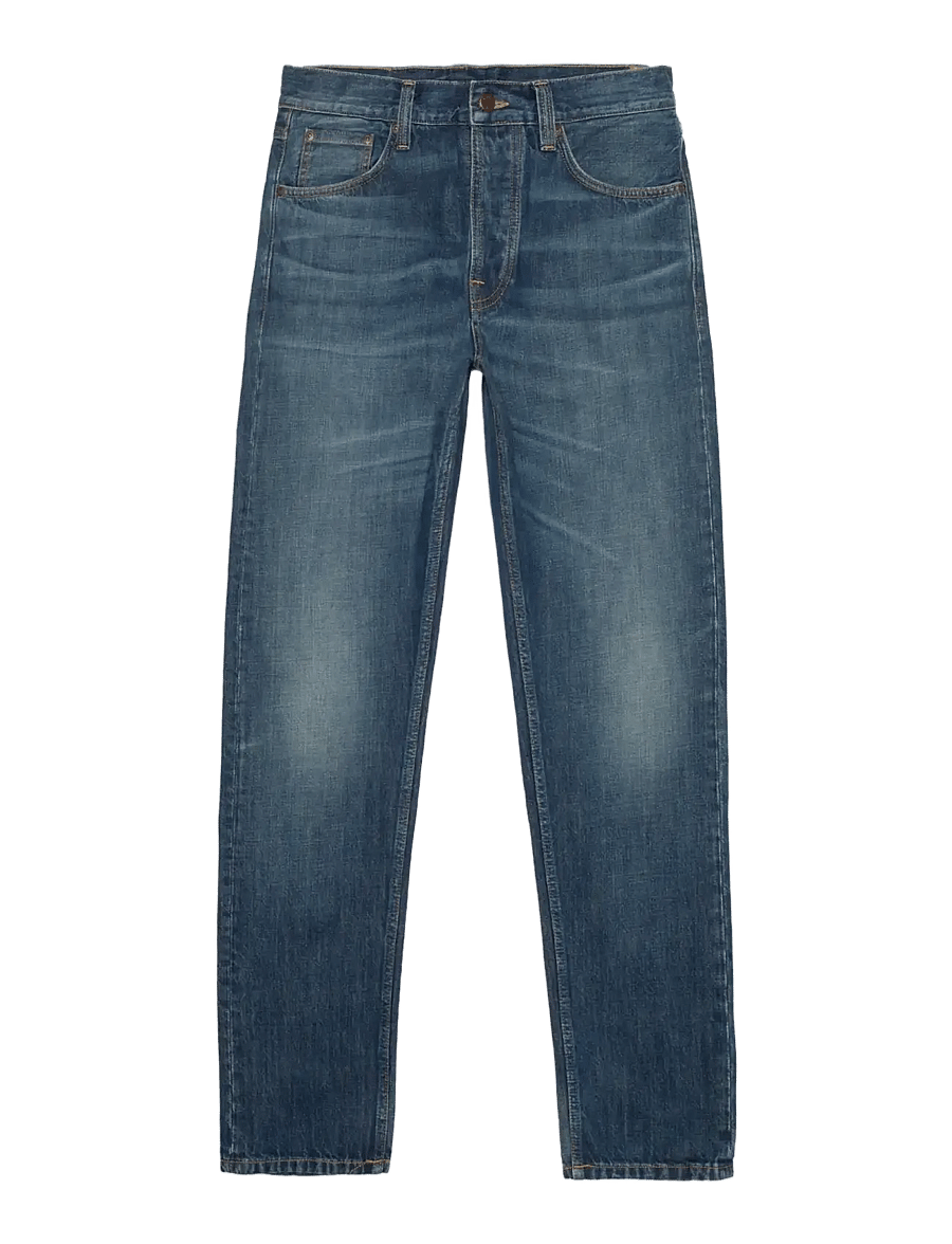 Nudie Jeans - Steady Eddie II Indigo Dew - tapered-lõikega teksad - indigo dew - 0