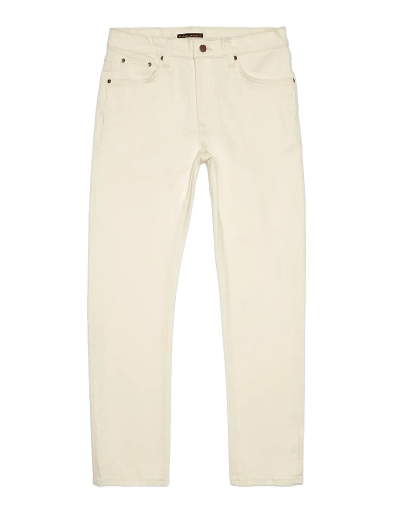 Nudie Jeans - Solid Ollie Everivory - slim fit jeans - everyivory - 1