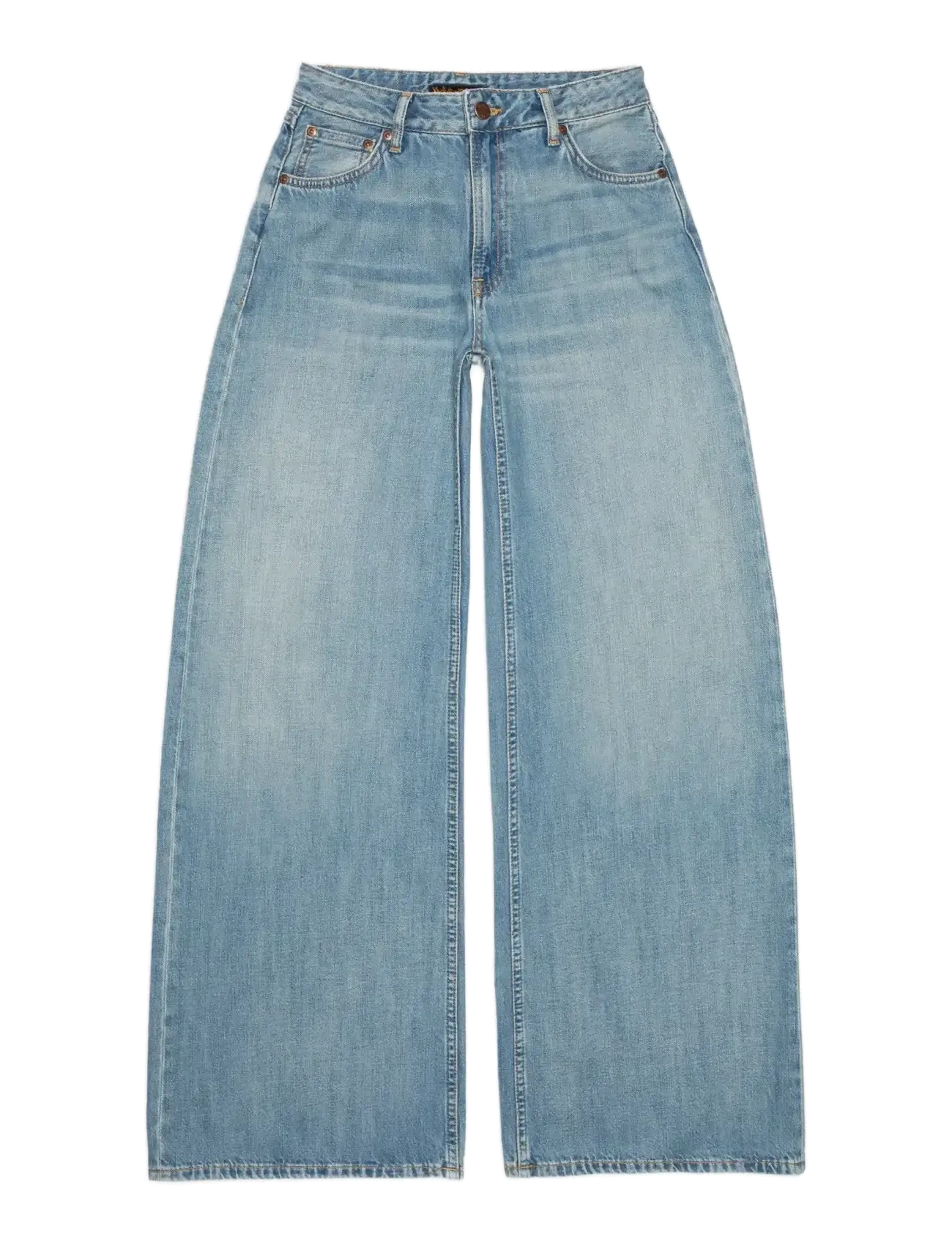 Nudie Jeans Sonic Sue Blue Wave - Officewear - BLUE WAVE / blue