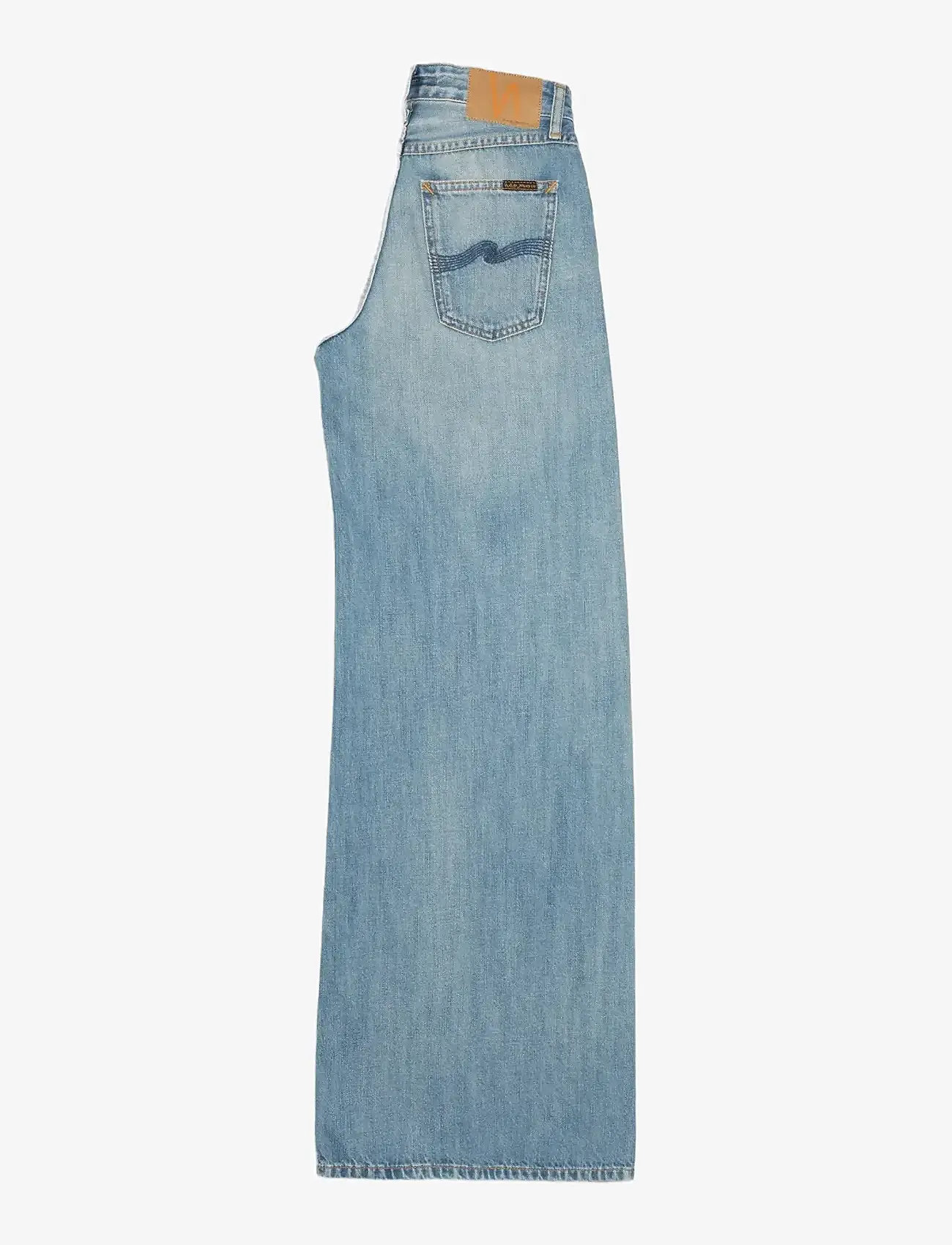 Nudie Jeans - Sonic Sue Blue Wave - hosen mit weitem bein - blue wave - 2