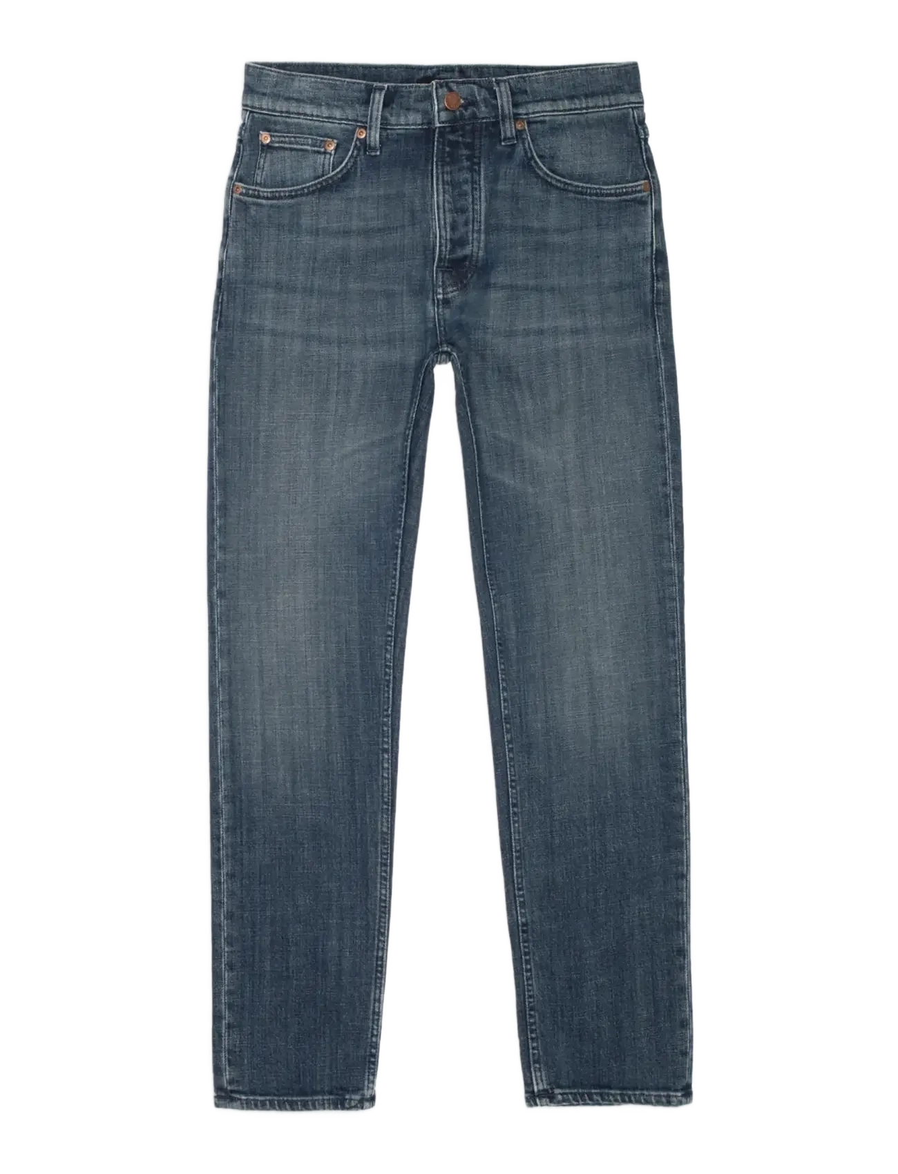 Nudie Jeans Solid Ollie Epic Ink - Kleidung - EPIC INK / navy