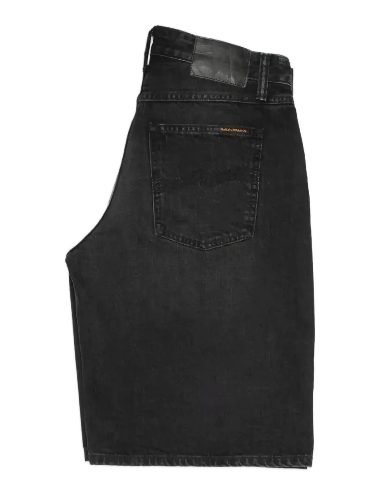 Nudie Jeans - Meja Denim Shorts Night Dune Black - jorty - black - 1