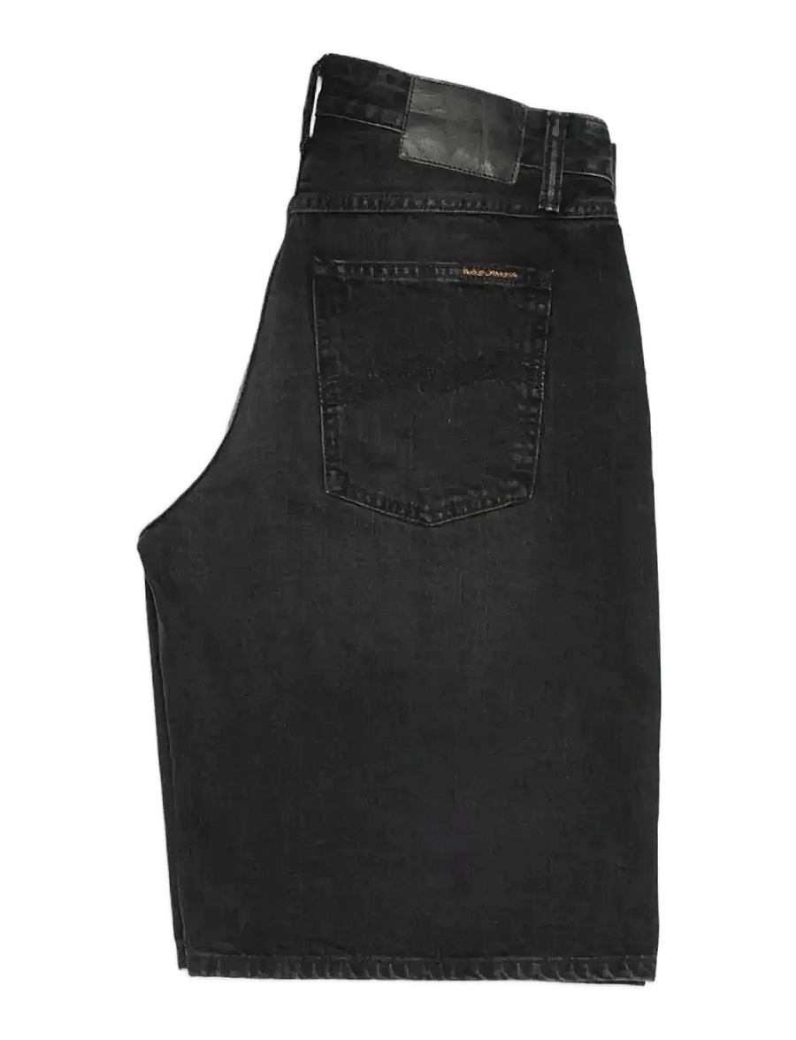 Nudie Jeans - Meja Denim Shorts Night Dune Black - jorty - black - 1