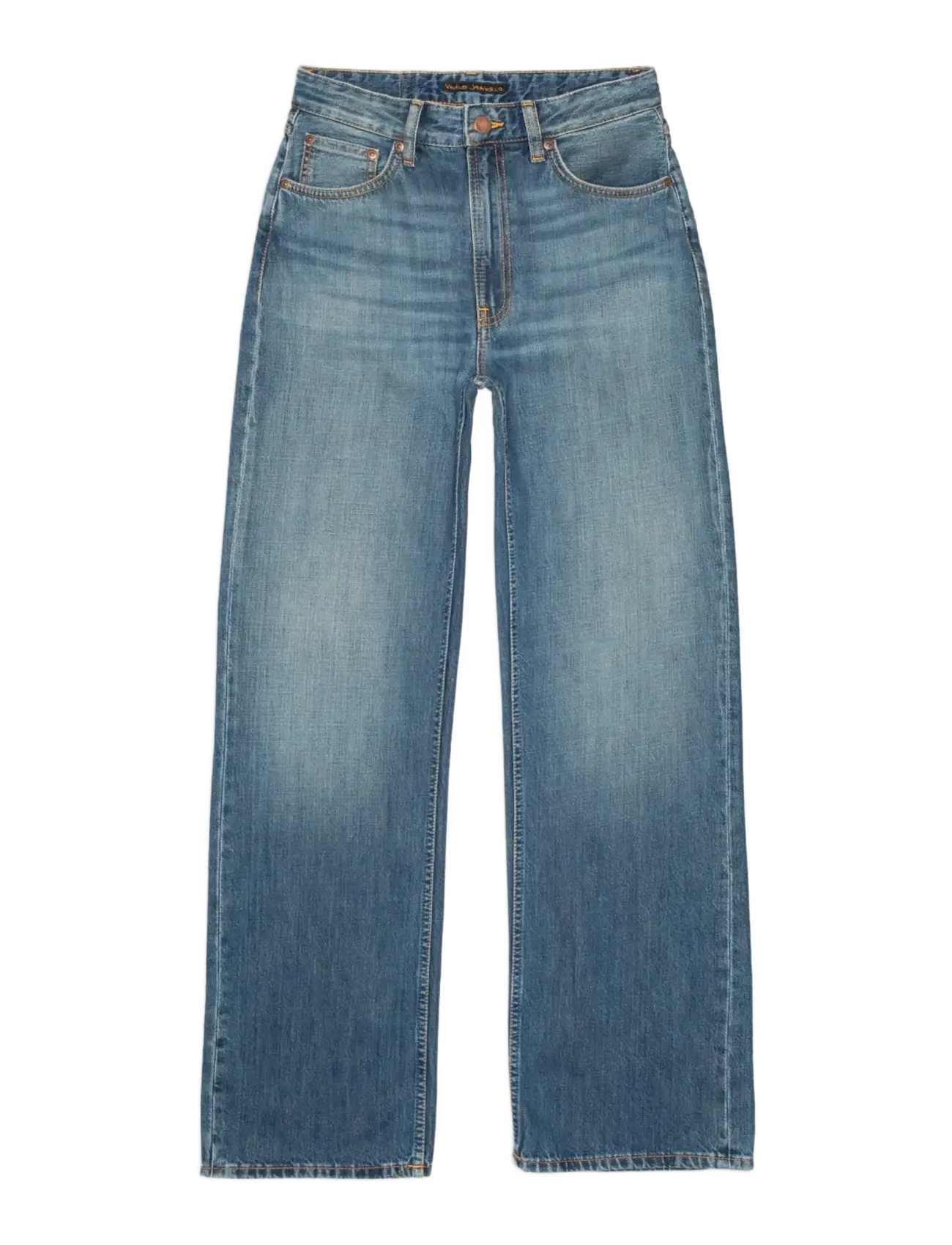 NUDIE JEANS Clean Eileen Rust River Blau - 28x30 - Damen