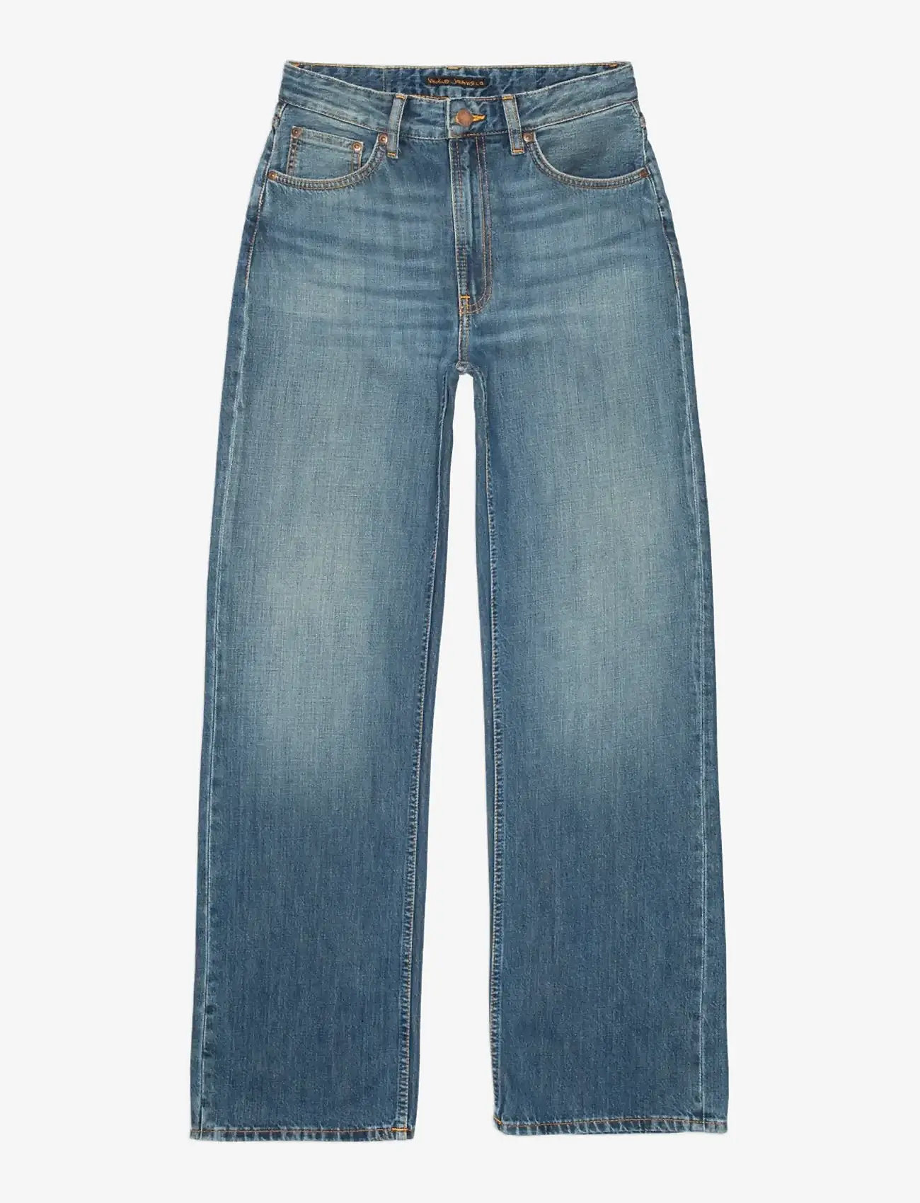 Nudie Jeans - Clean Eileen Rust River - brede jeans - rust river - 0